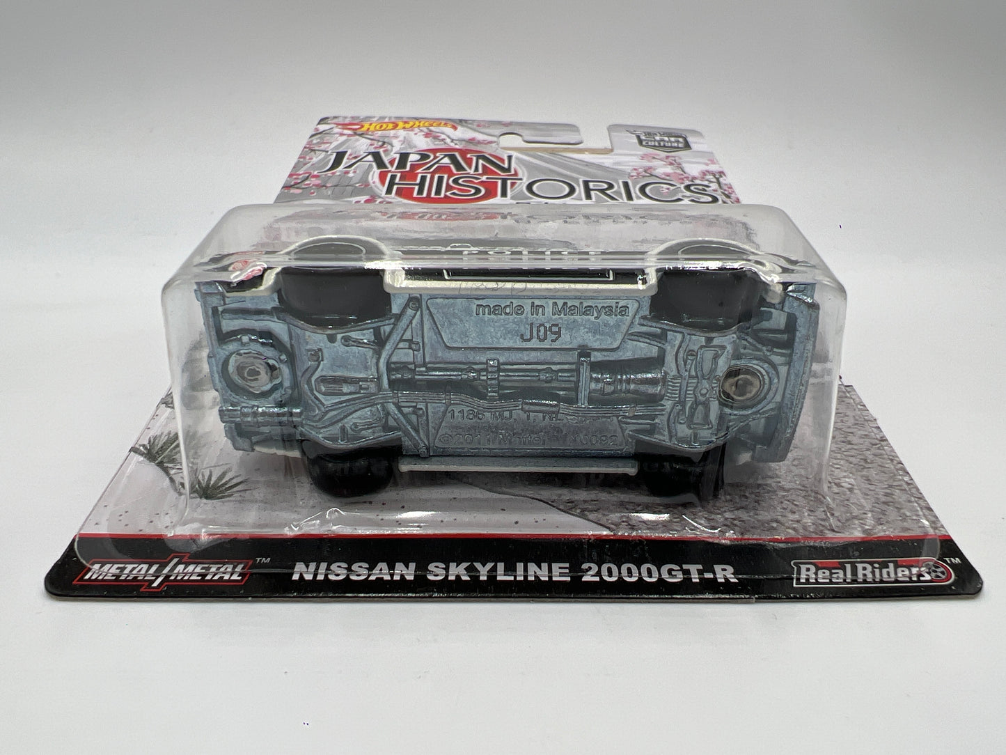 Hot Wheels Car Culture Japan Historics 1 #2 Nissan Skyline 2000GT-R Black/White Police W/Protector