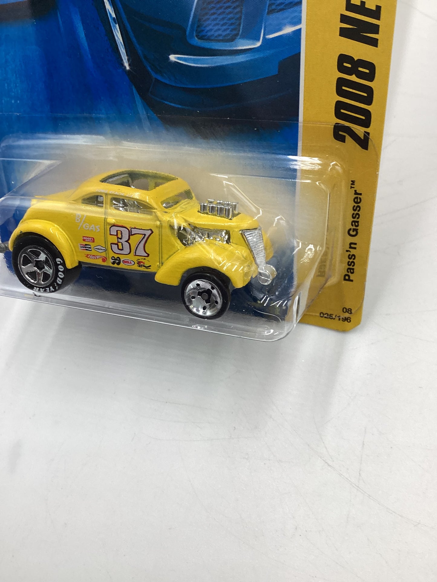 2008 Hot Wheels New Models #25 Pass N Gasser Yellow 56E