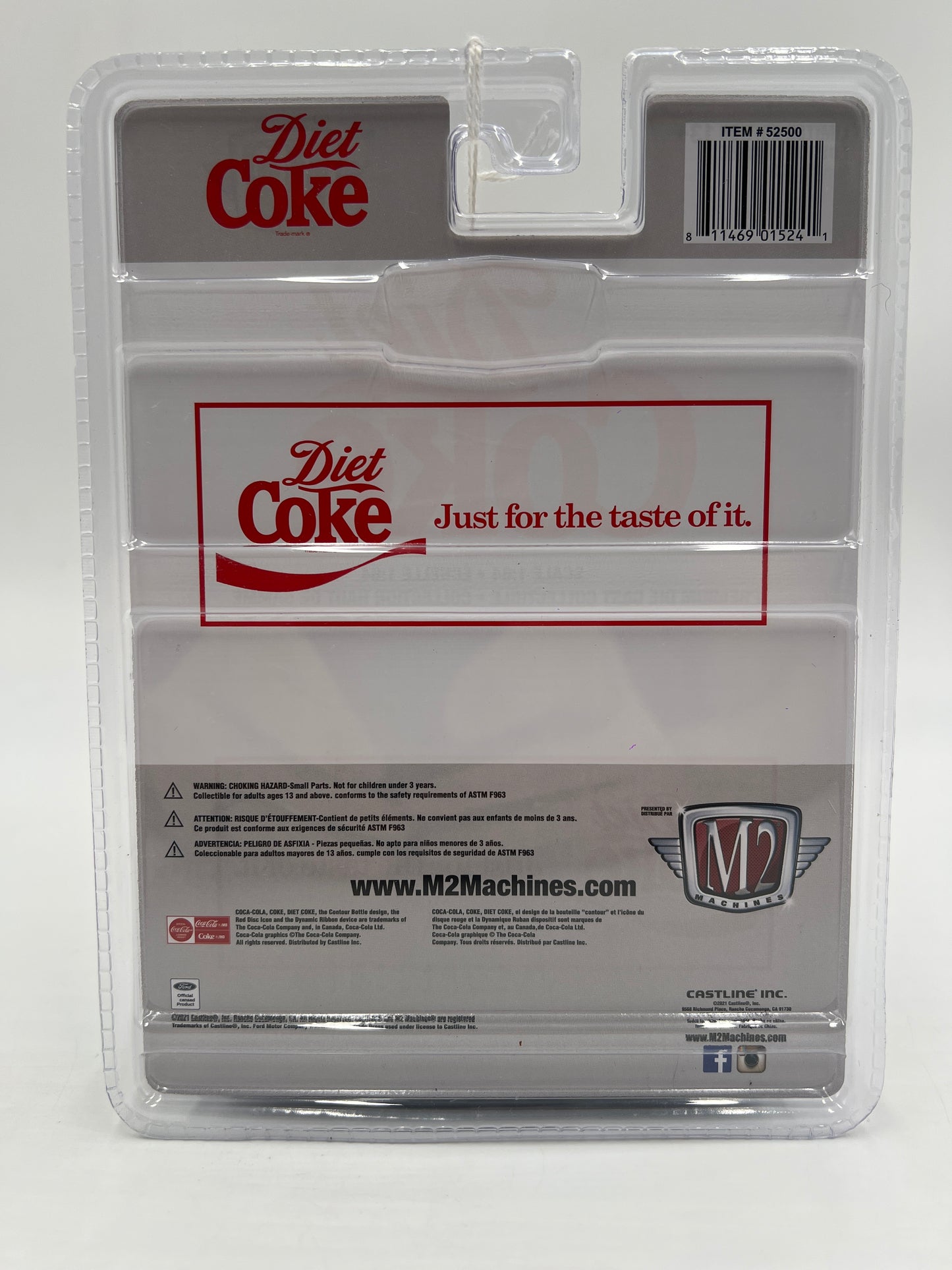 M2 Machines Coca Cola Diet Coke CHASE 1970 Ford Torino Cobra Silver/Red A12