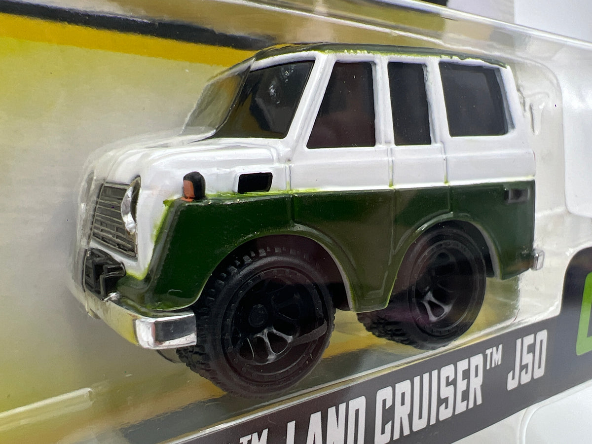 MGA Car Tuned Mainline Series 12 #7 67-69 Toyota Land Cruiser J50 Green/White