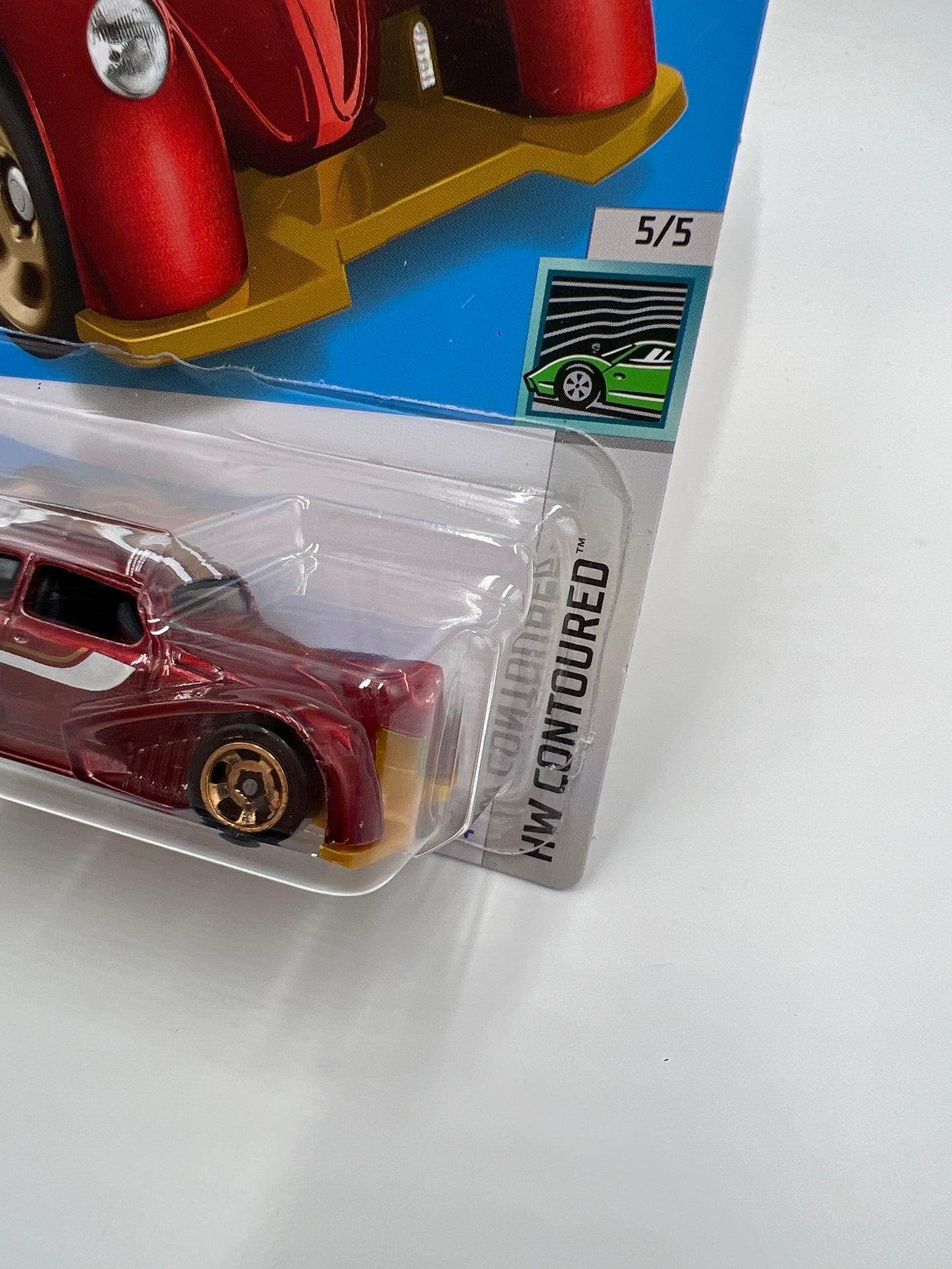 2022 Hot Wheels Contoured #142 Volkswagen Kafer Racer Red 96C