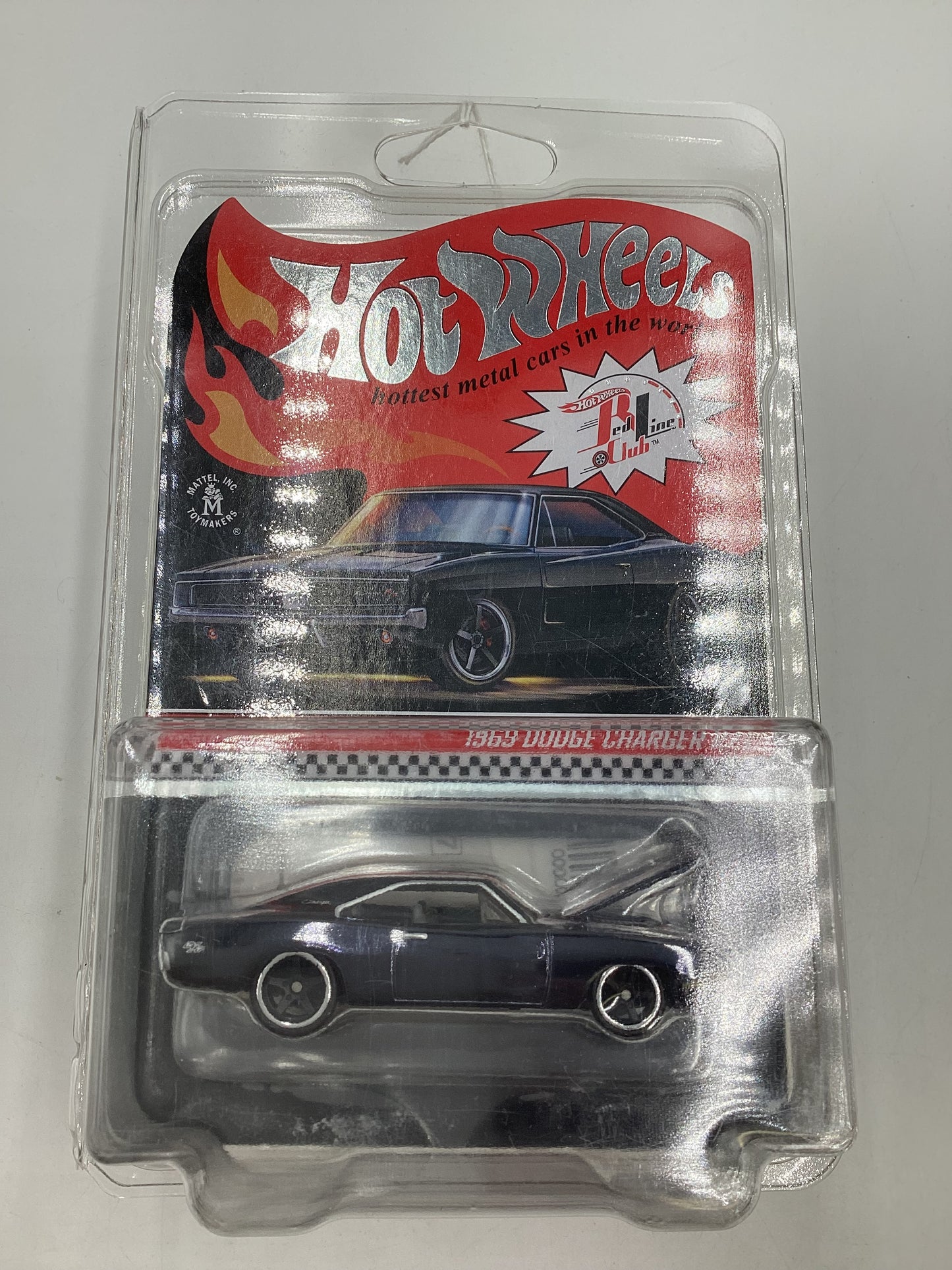 2020 Hot wheels Redline club RLC 16854/17500 1969 Dodge Charger R/T Black with protector