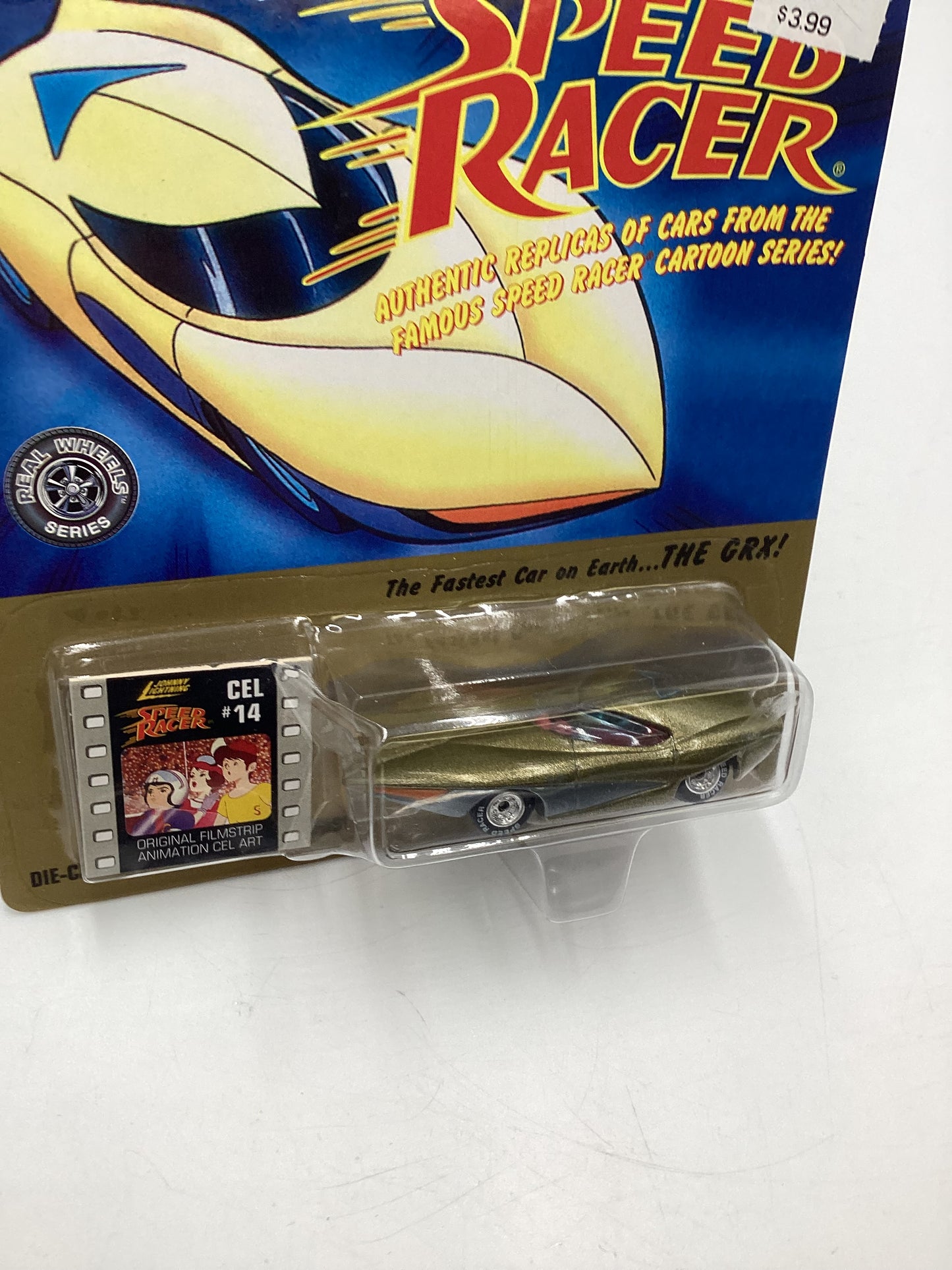 Johnny Lightning Speed Racer CEL #14 GRX The Fastest Car Gold 186A