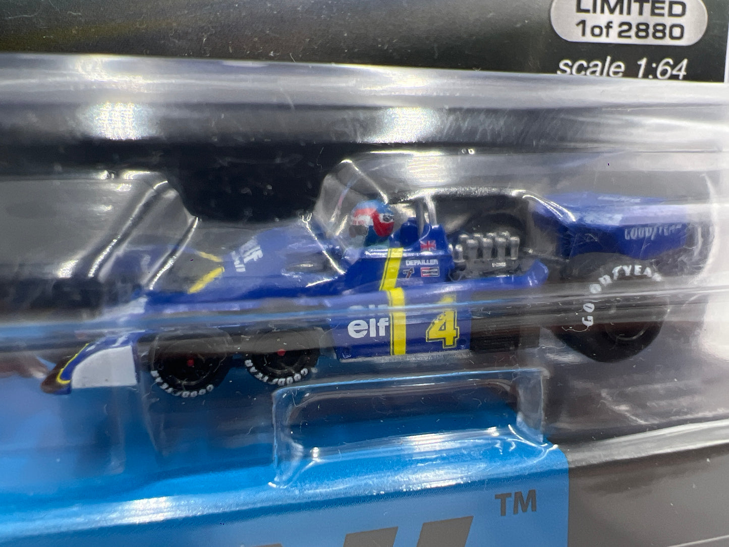 Mini GT Mijo Exclusives #584 Tyrell P34 #4 Patrick Depailler Blue
