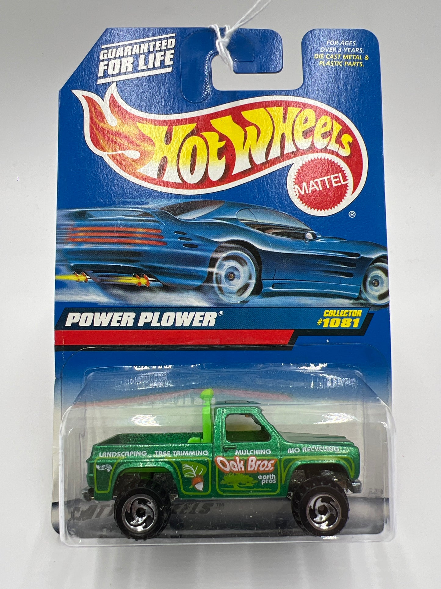 Hot Wheels Collector #1081 Power Plower Green 240F