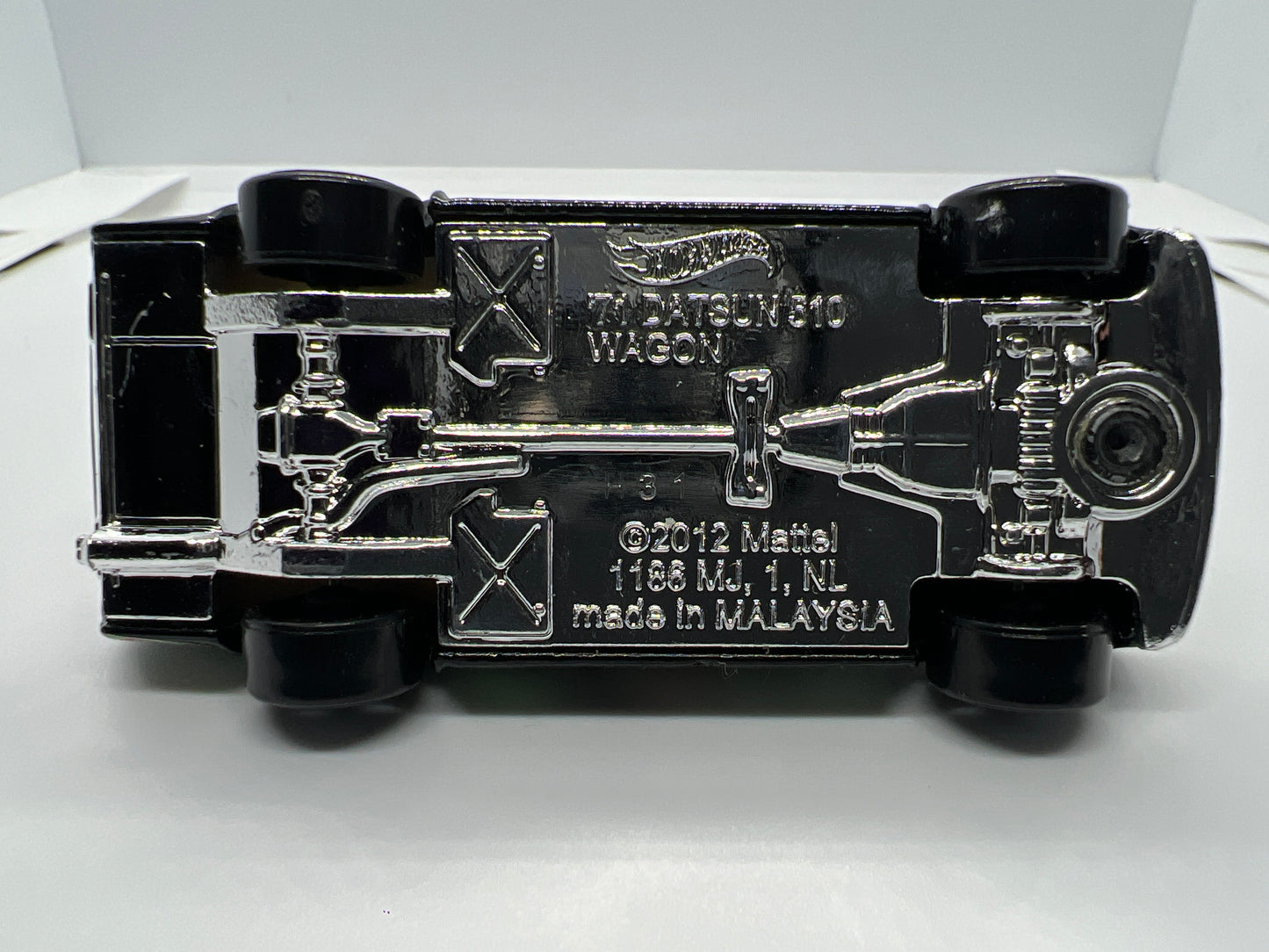 Hot Wheels 1/64 Kmart Exclusive 71 Datsun 510 Wagon Black Loose