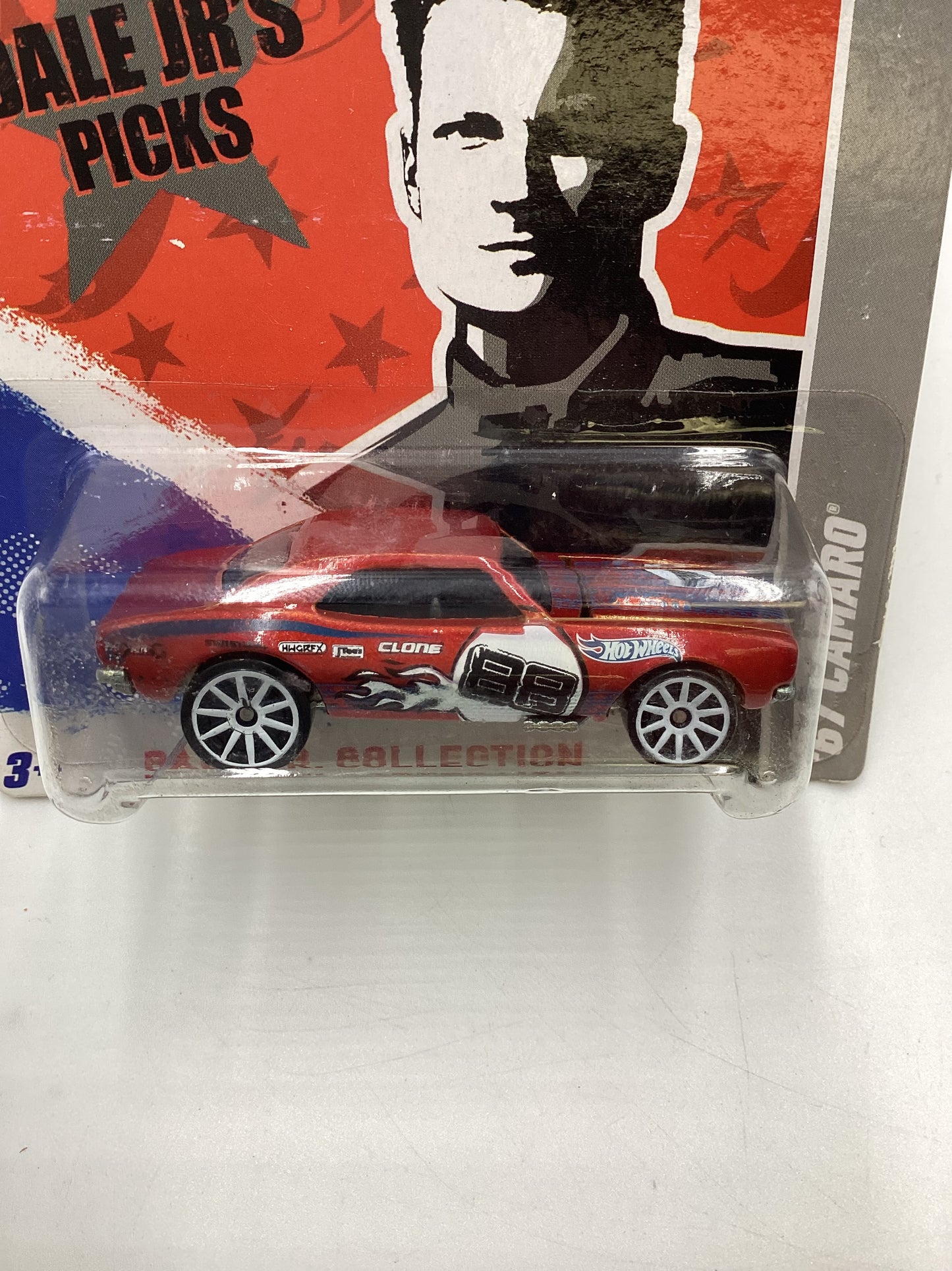 2011 Hot wheels Dale Jrs Picks #4 67 Camaro Red Opening Hood 152C