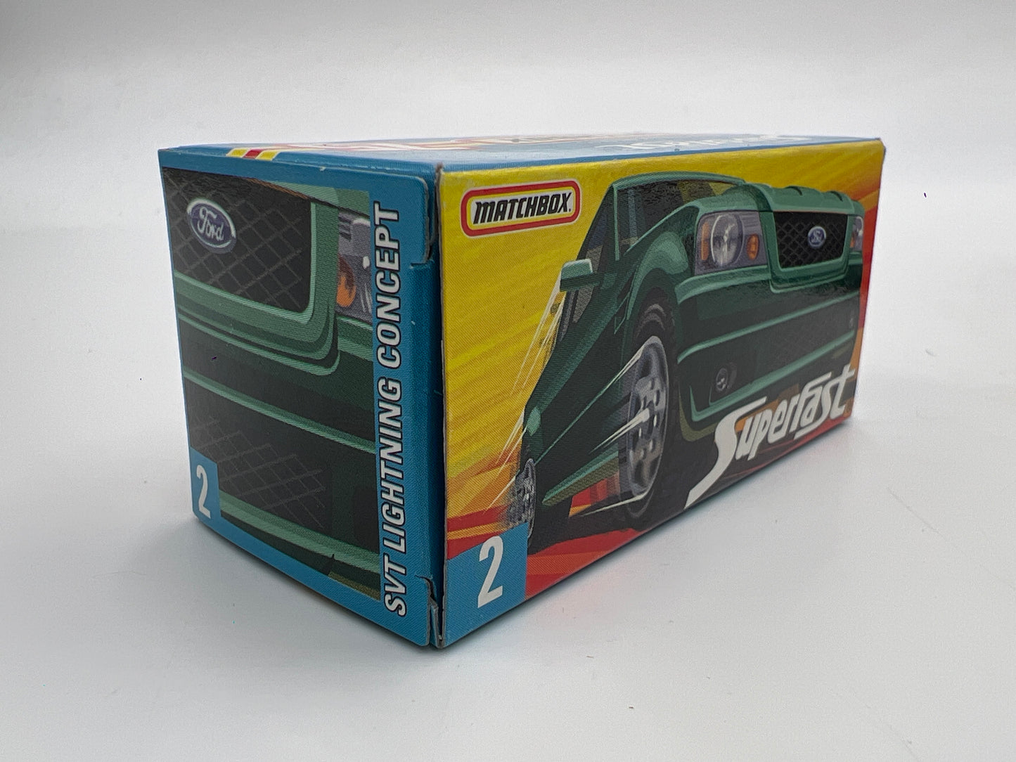 Matchbox 1/64 Superfast #2 Ford SVT Lightning Concept White Loose