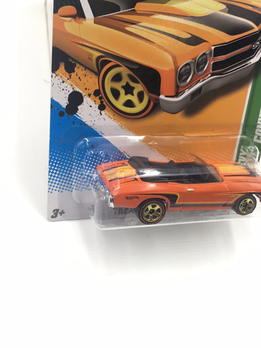 2012 Hot Wheels Treasure Hunt #65 70 Chevy Chevelle convertible GG6