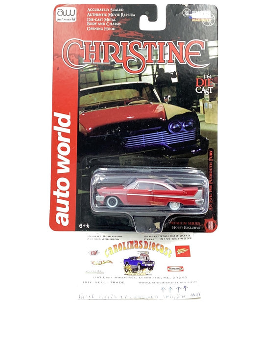 Auto world Christine an evel 1958 Plymouth Fury hobby exclusive
