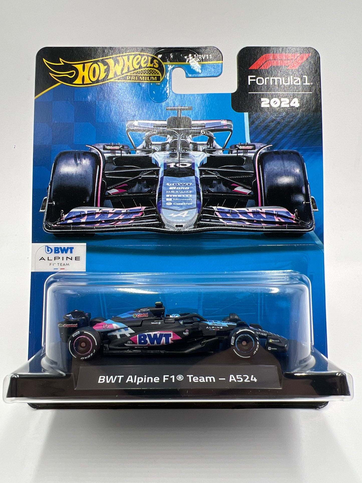 2025 Hot Wheels Premium Formula 1 2024 BWT Alpine F1 Team A524 #10