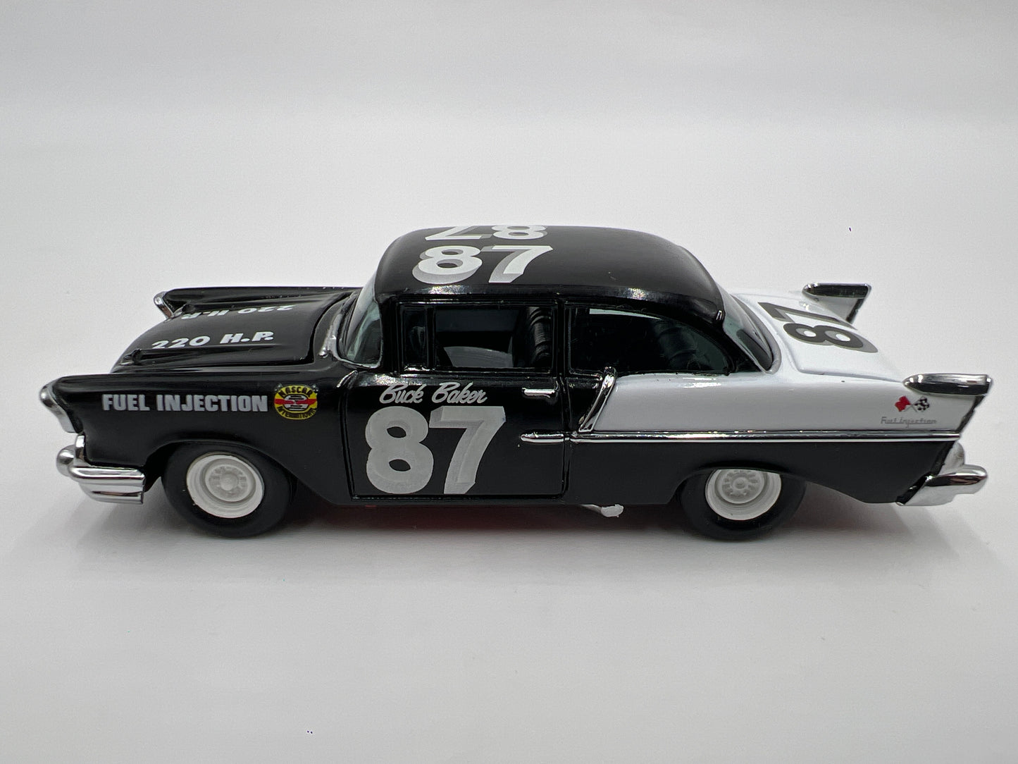 Hot Wheels 1/64 Premium Legends Vintage Record Holders 57 Chevy 150 Black/White Loose