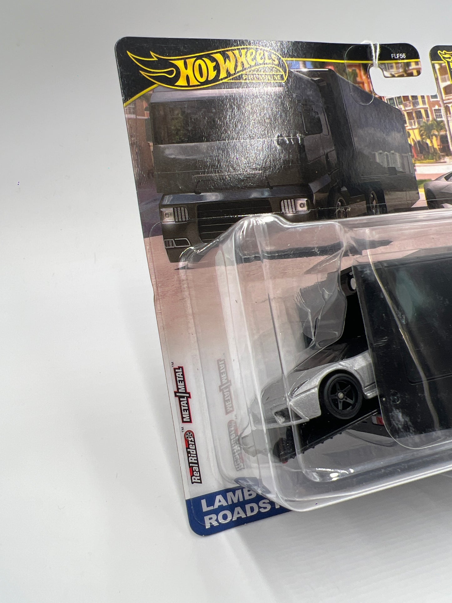 Hot Wheels Team Transport #76 Lamborghini Reventon Roadster & Flipside Hauler 280D