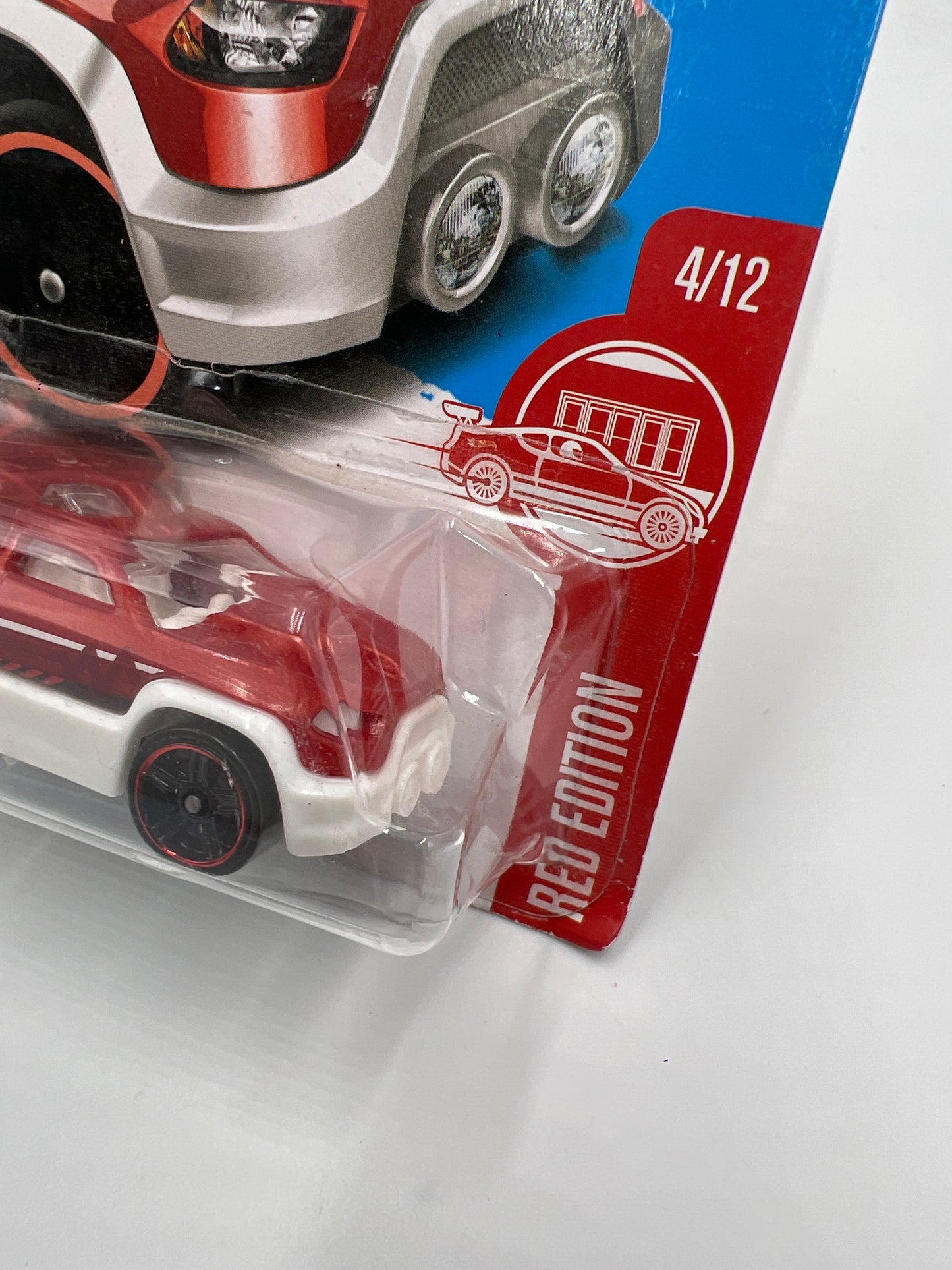 Hot Wheels Target Red Edition Rescue Duty Red Blister Not Perfect