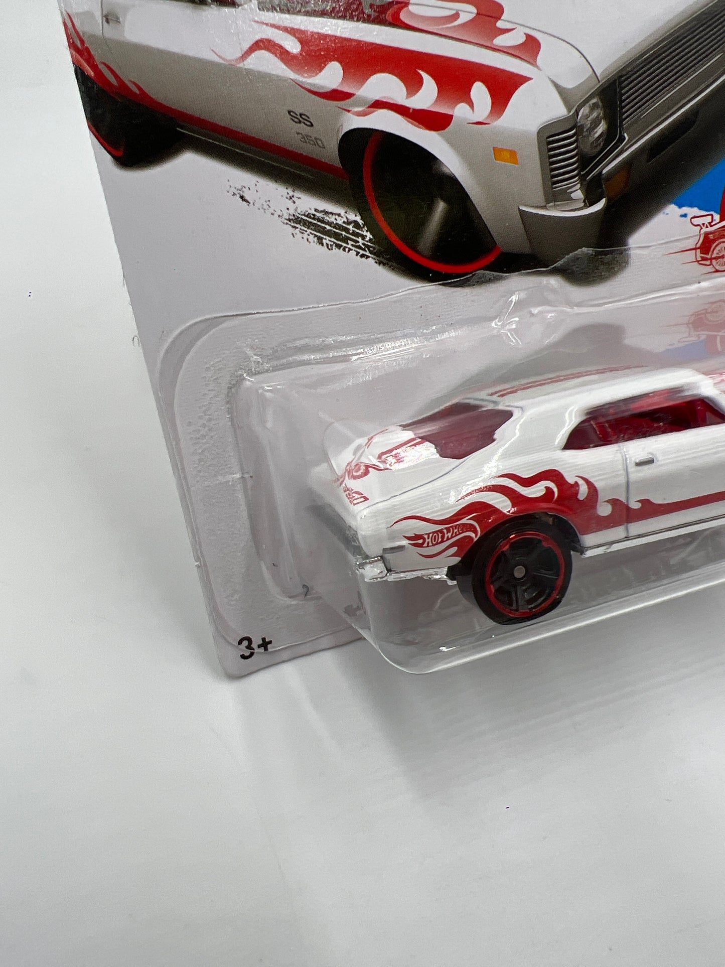 Hot Wheels Target Red Edition 68 Chevy Nova White 148C