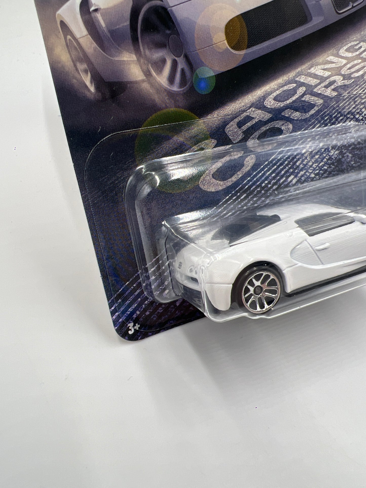 2025 Hot Wheels Silver Series Fast & Furious Racing Course #5 Bugatti Veyron White 74A