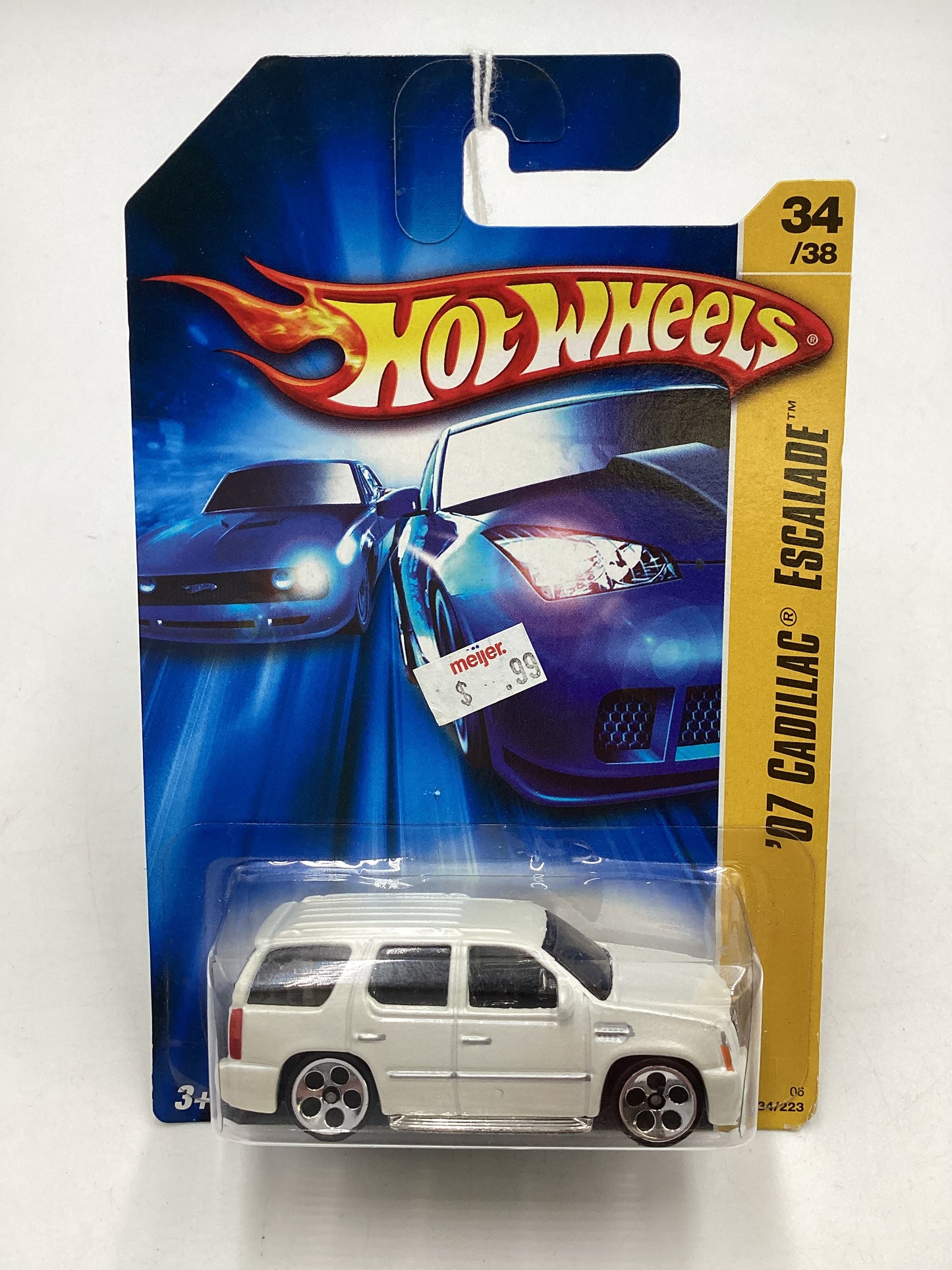 2007 Hot Wheels First Editions #34 Cadillac Escalade White 5 Dot 57B