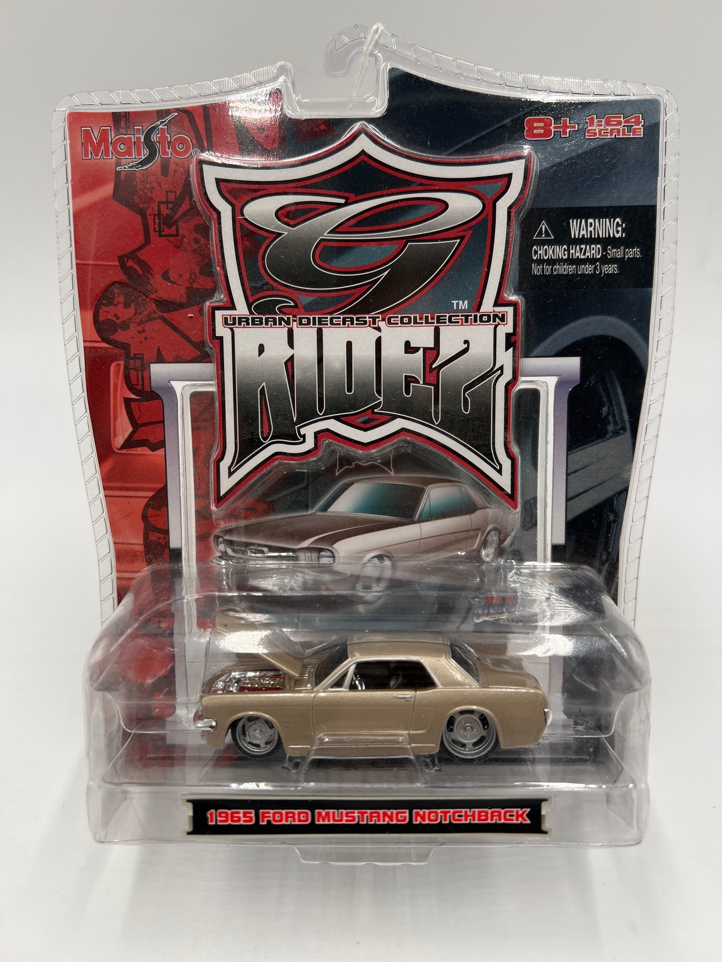 Maisto G Ridez 1965 Ford Mustang Notchback Gold 182H
