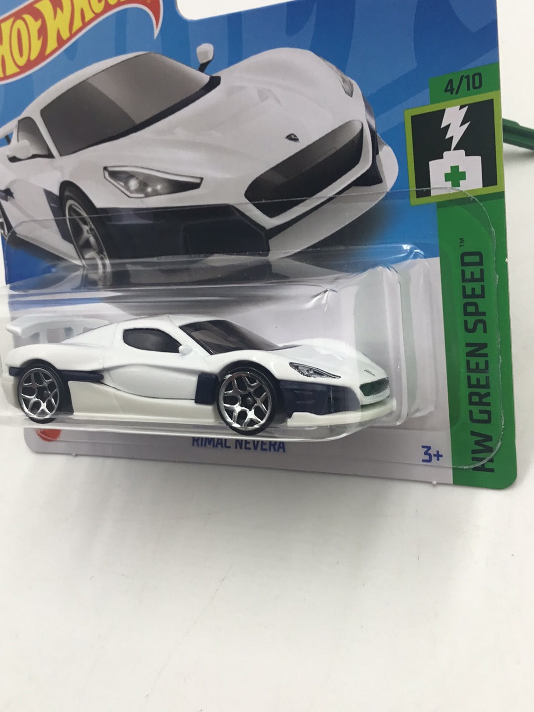 Hot Wheels Rimac Nevera, HW Green Speed 4/10 [White] 70/250