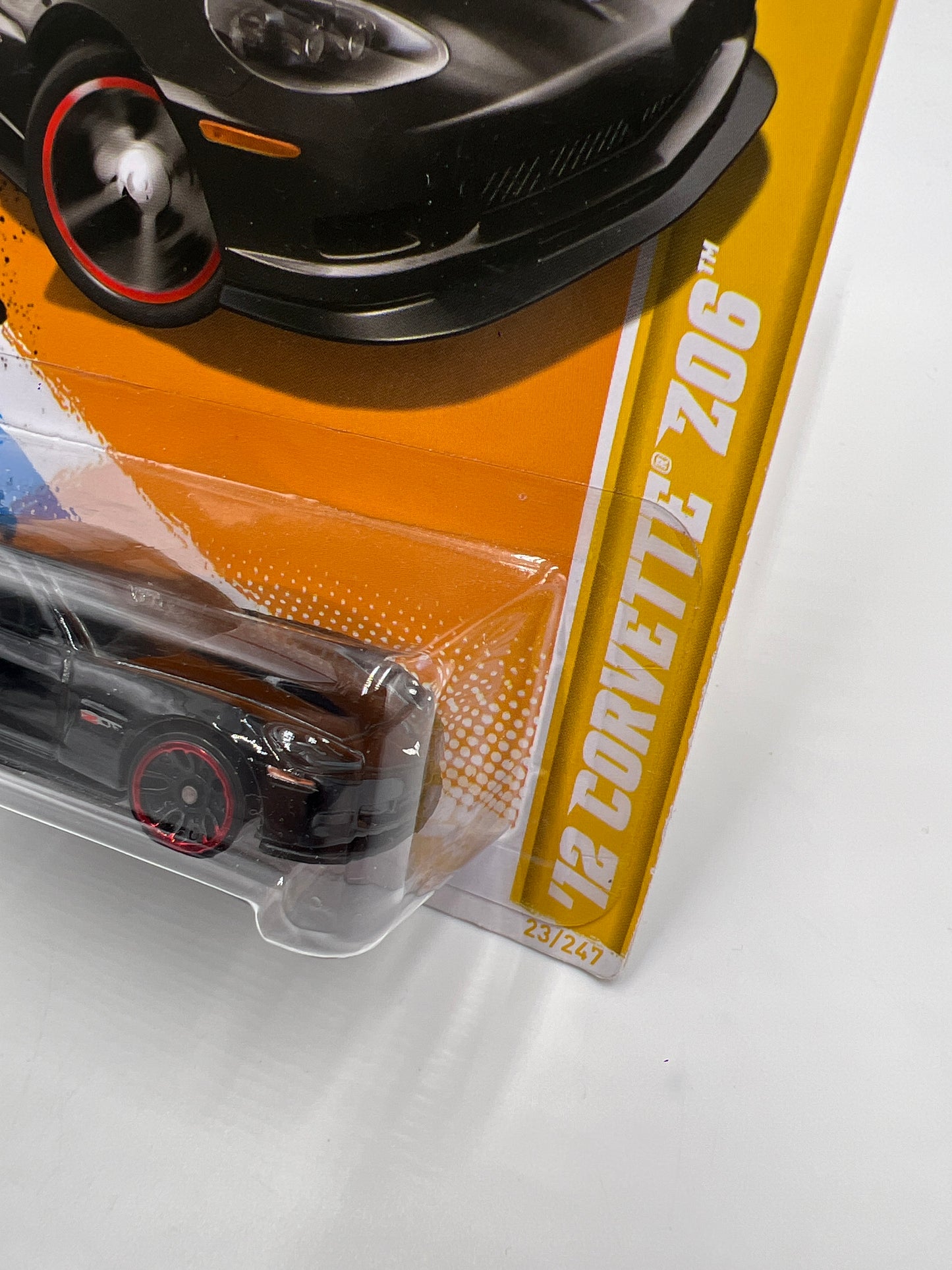 2012 Hot Wheels New Models #23 12 Corvette Z06 Black 9A