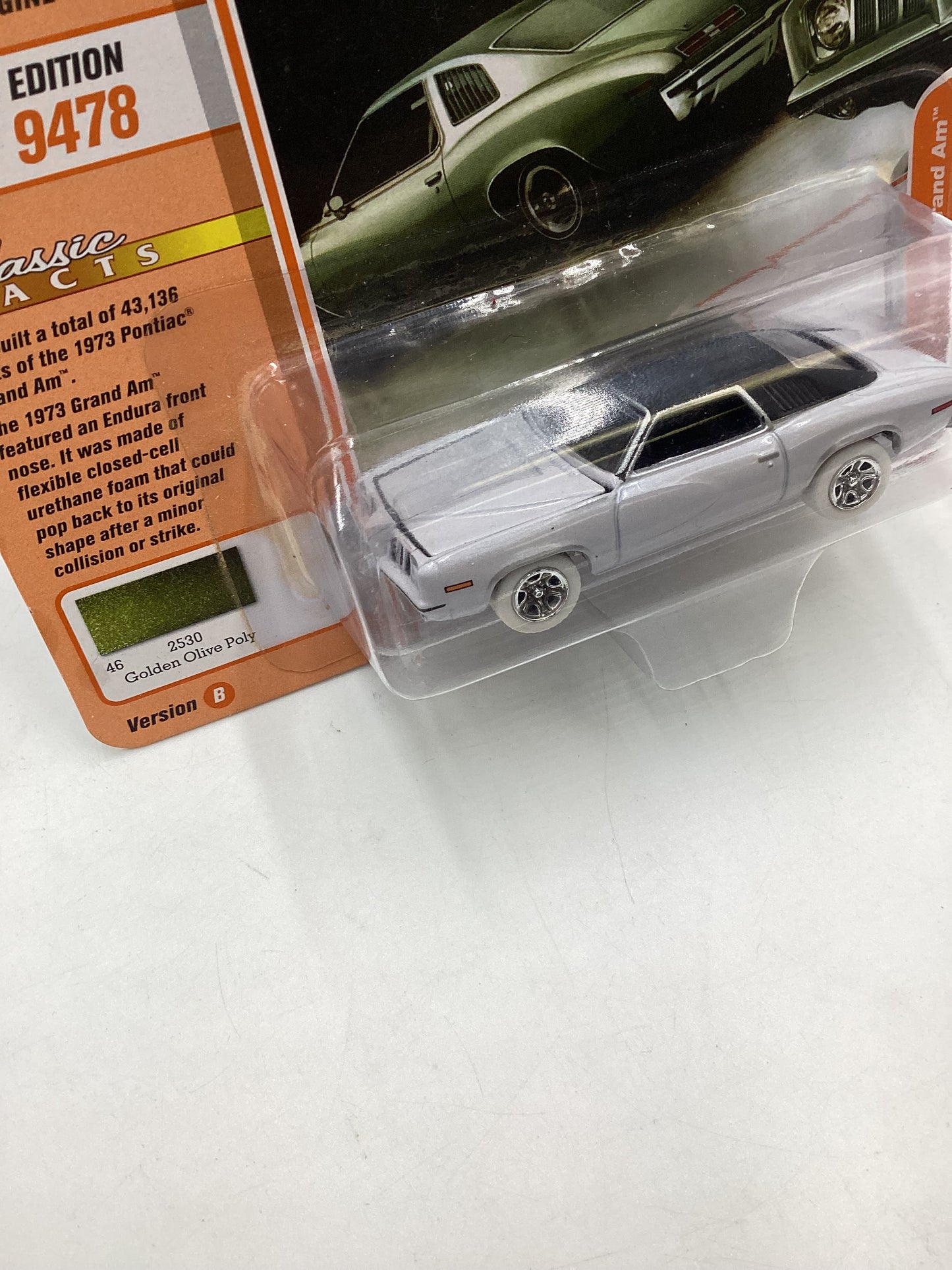 Johnny Lightning White Lightning Chase 1973 Pontiac Grand Am