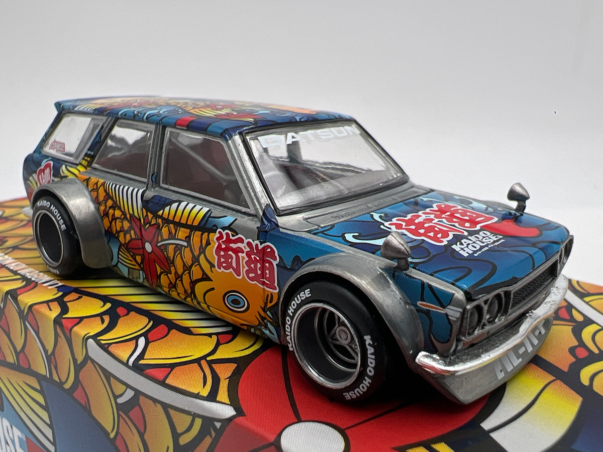 Mini GT x Kaido House #248 CHASE Datsun Kaido 510 Wagon Koi Wagon V1