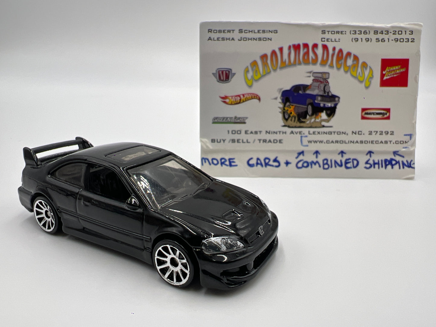 Hot Wheels 2019 Factory Fresh Honda Civic Si Black Loose