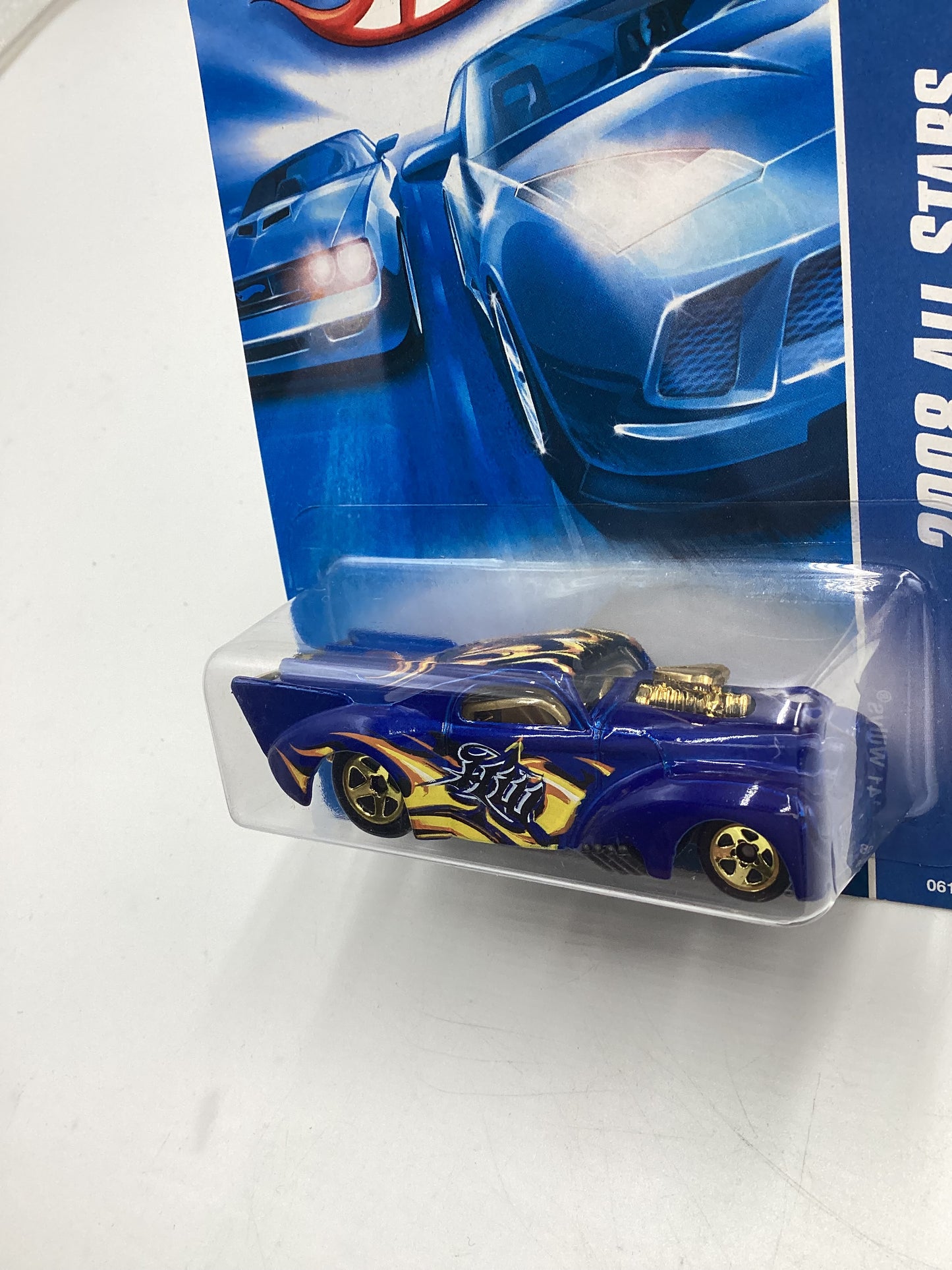 2008 Hot Wheels All Stars #61 41 Willy’s Blue AA3