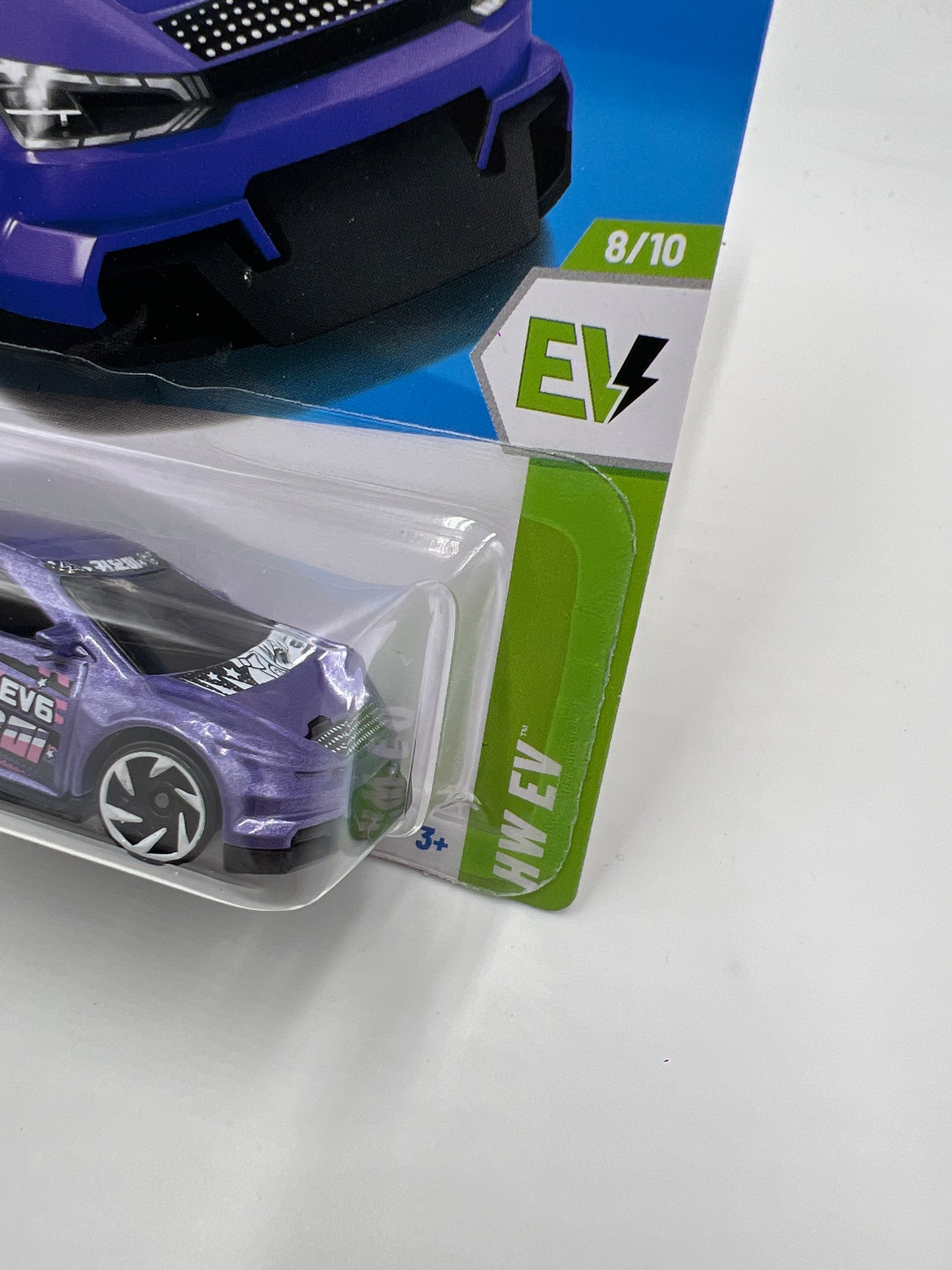 2025 Hot Wheels F Case HW EV #120 Custom Kia EV6 Purple 114i