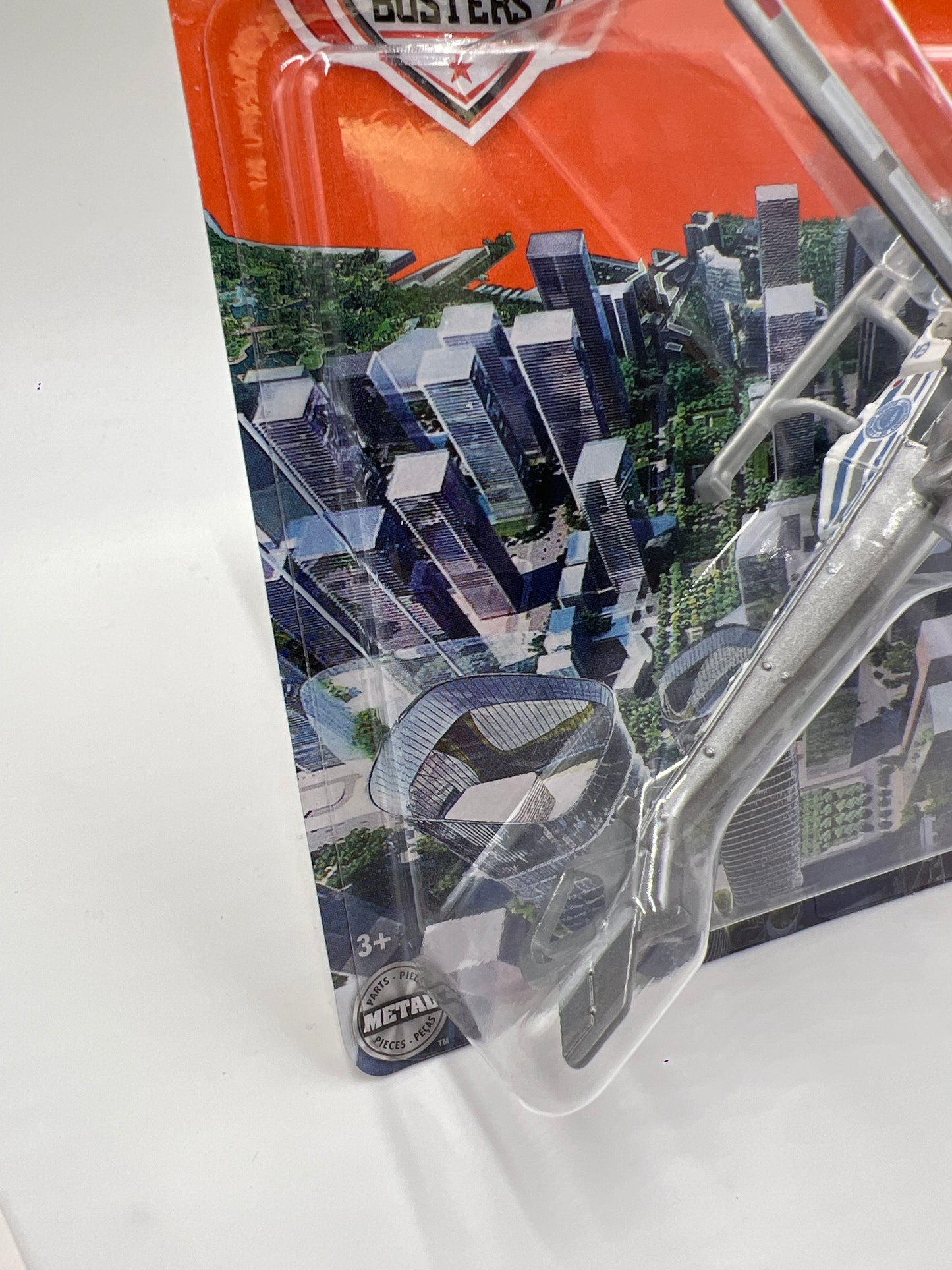 Matchbox Sky Busters #8 MBX Bubble Copter Silver