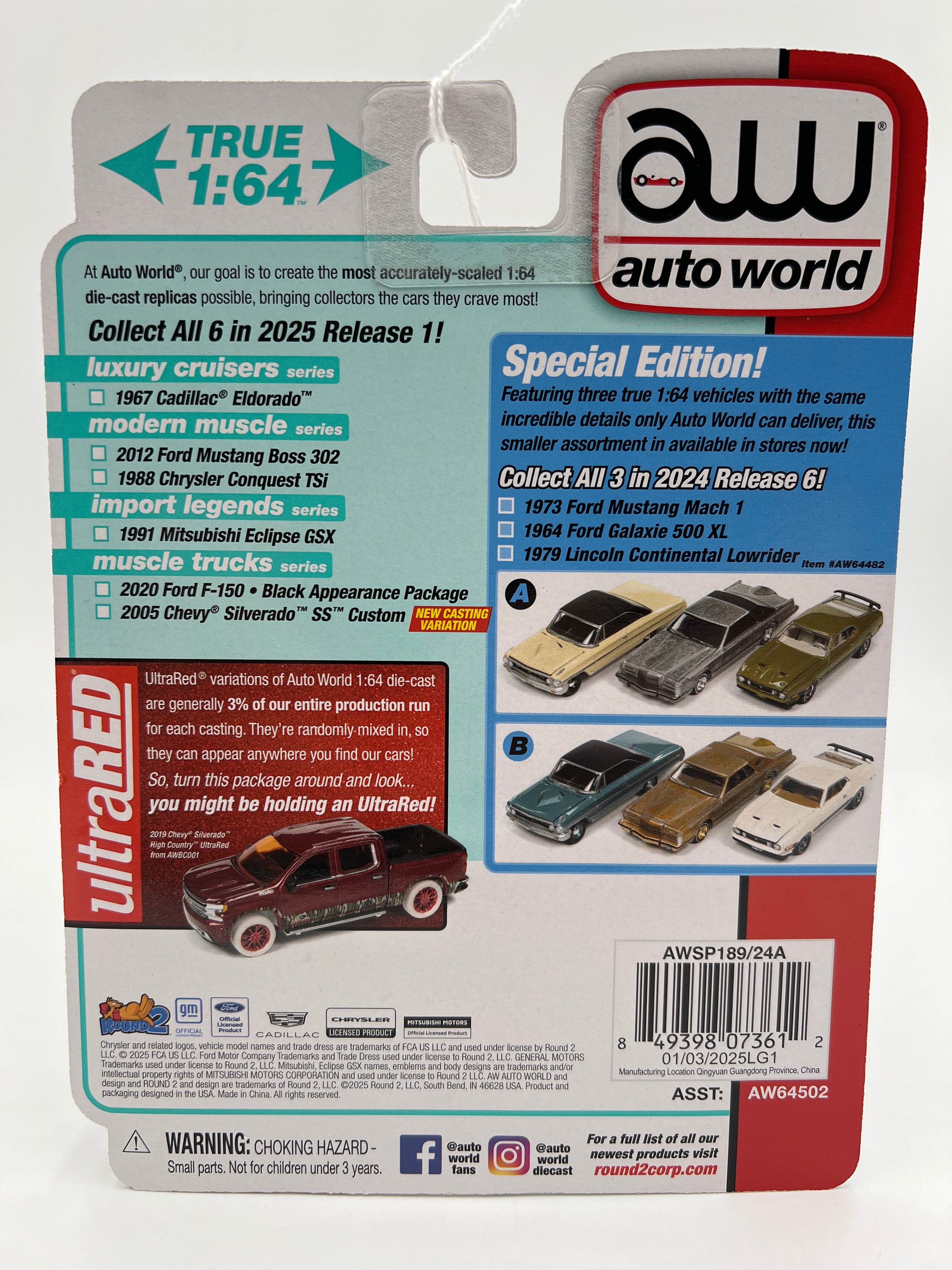 2025 Auto World Import Legends Release 1 Version A 1991 Mitsubishi