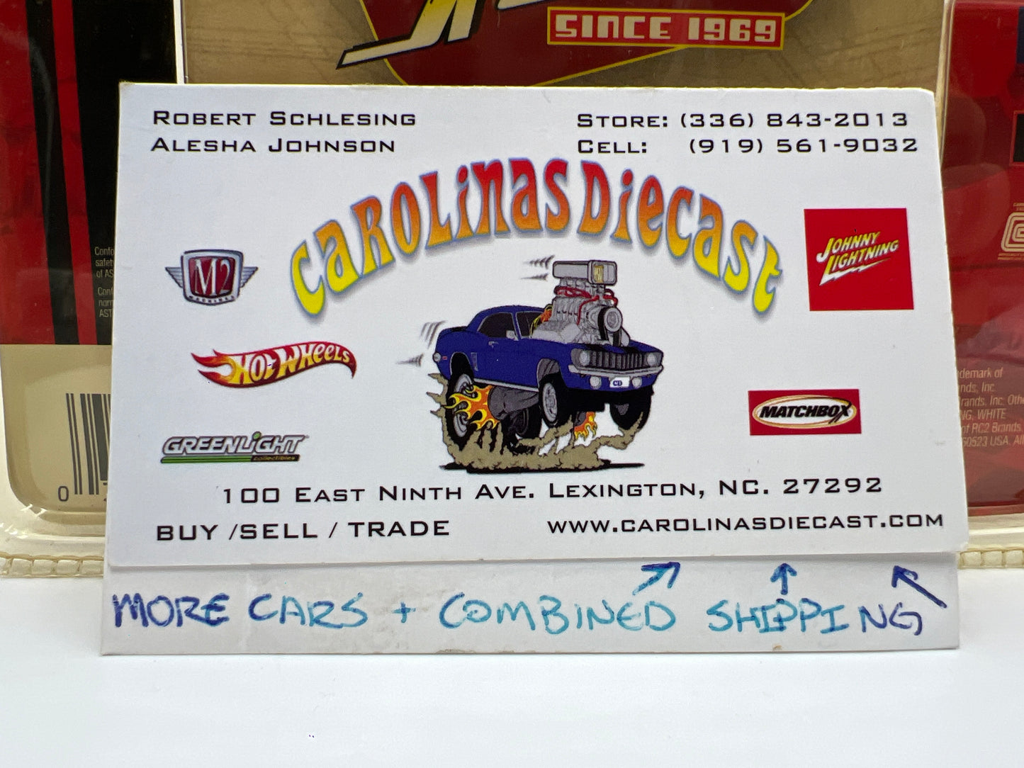 Johnny Lightning Johnny Retro Release 3 #4 68 Shelby GT-500 Blue