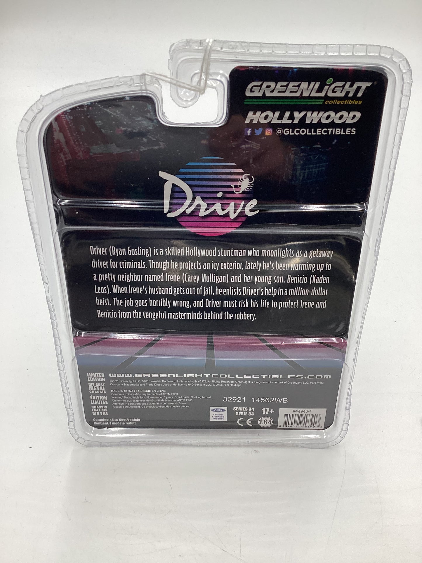 Greenlight Hollywood Drive Series 34 2011 Ford Mustang GT 5.0 Black 178A