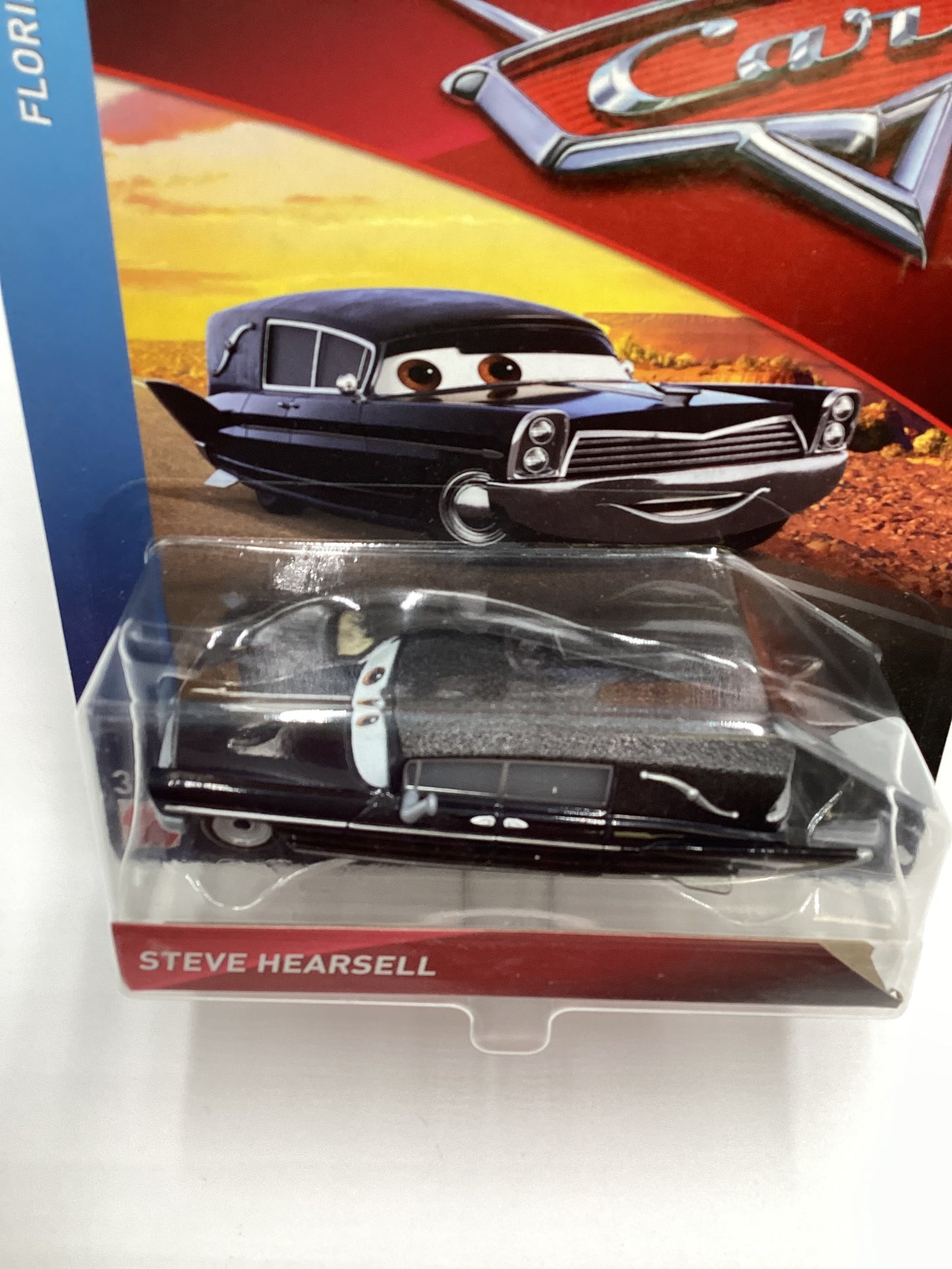 Disney Pixar Cars Florida 500 Steve Hearsell Black