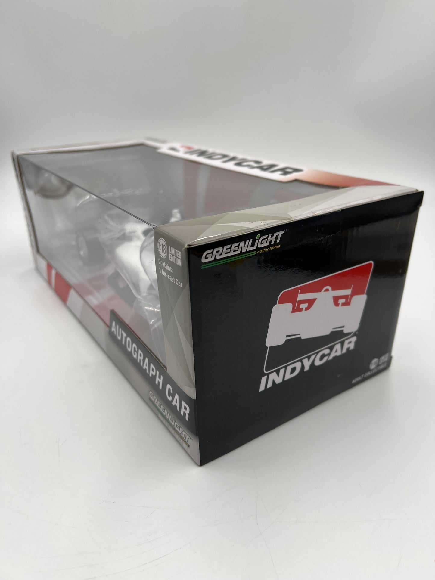 Greenlight 1:18 Indycar Series Autograph Car White