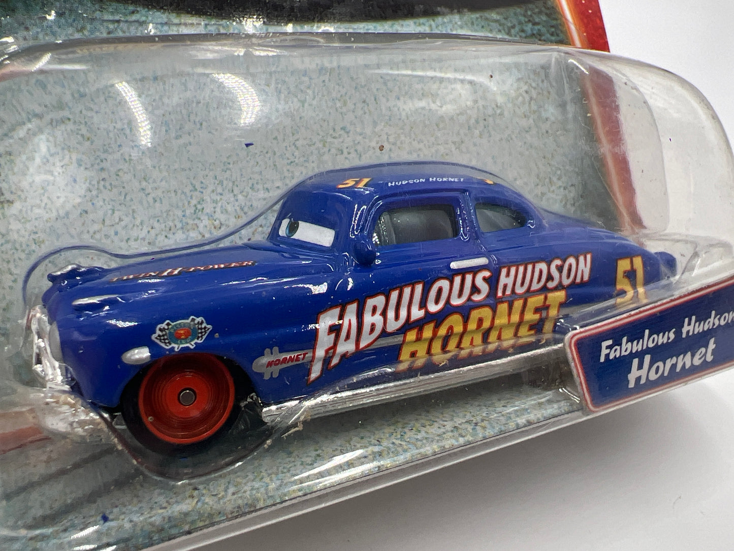 Disney Pixar Cars Supercharged Fabulous Hudson Hornet W/Red Wheels 2 140B