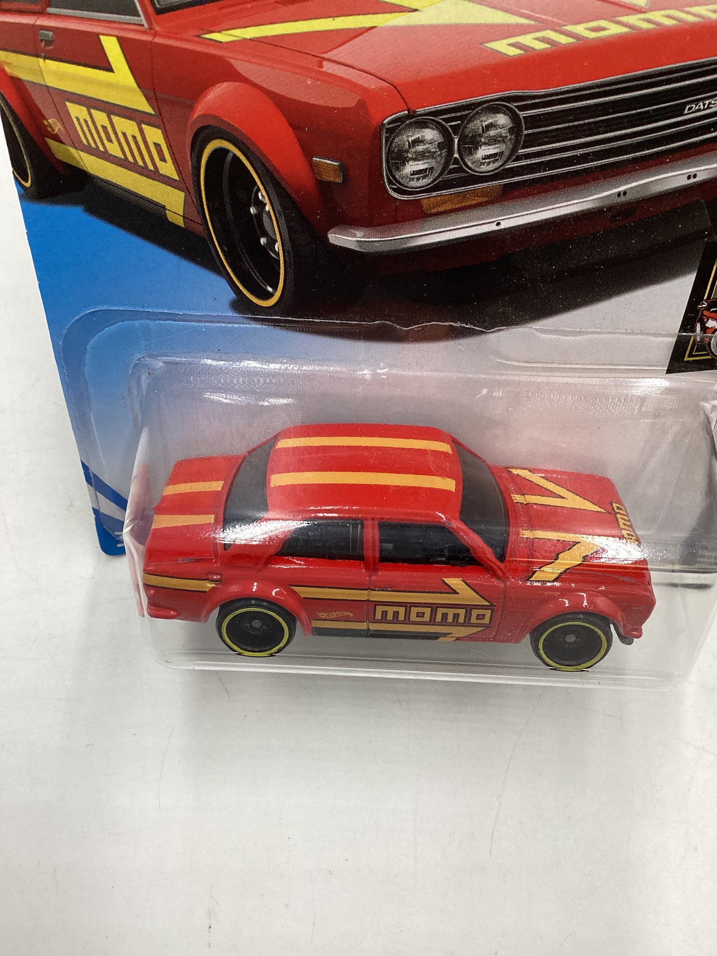 2019 Hot Wheels #97 71 Datsun 510 Momo Red 87H