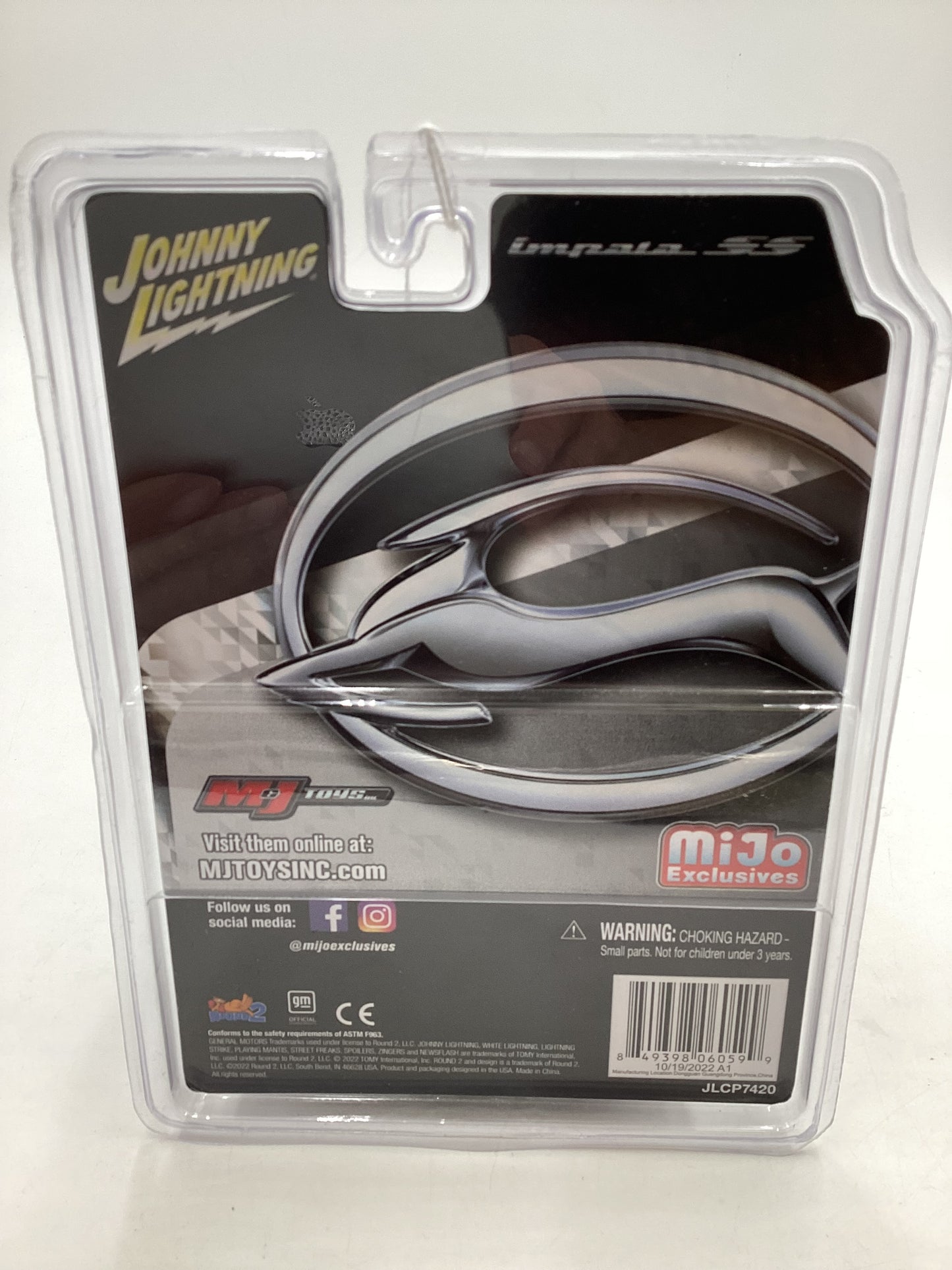 Johnny lightning x Mijo Exclusives 1996 Chevrolet Impala SS Gray 186D