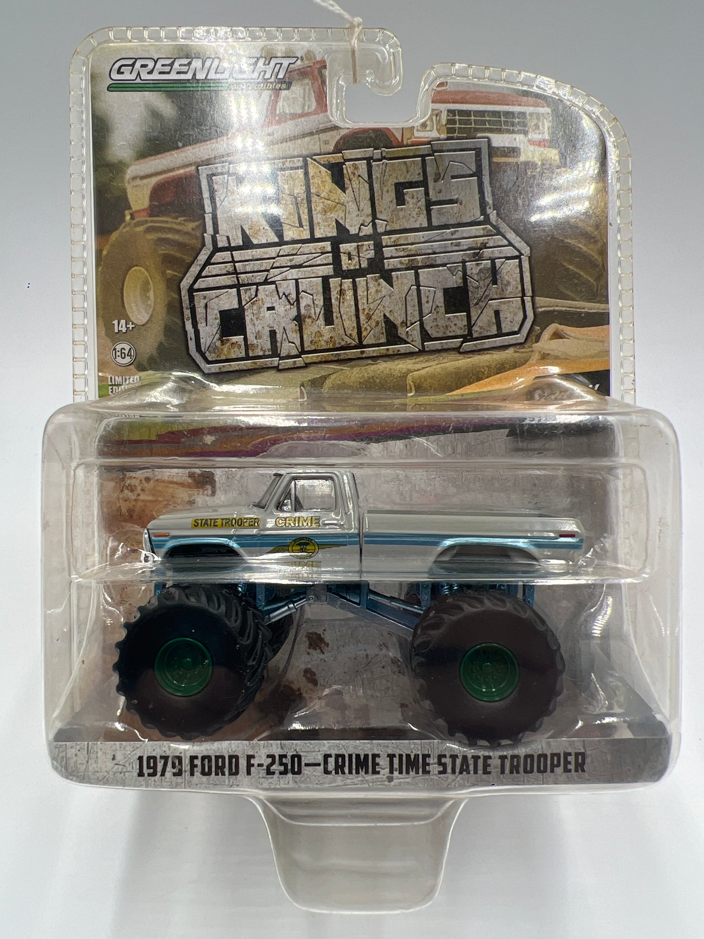 Greenlight Kings of Crunch Series 11 CHASE 1979 Ford F-250 Crime Time State Trooper