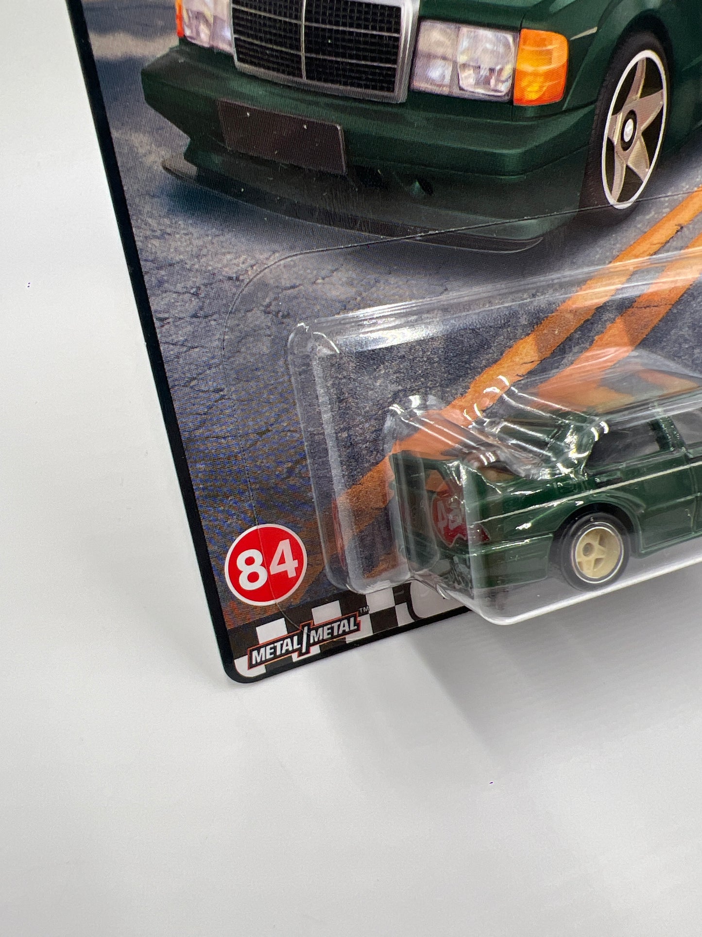 Hot Wheels Premium Boulevard #84 Mercedes-Benz 190 E 2.5-16 Green 265C
