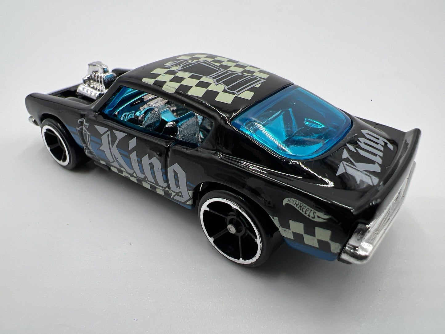 Hot Wheels 1/64 Plymouth Barracuda King Cuda Black Loose