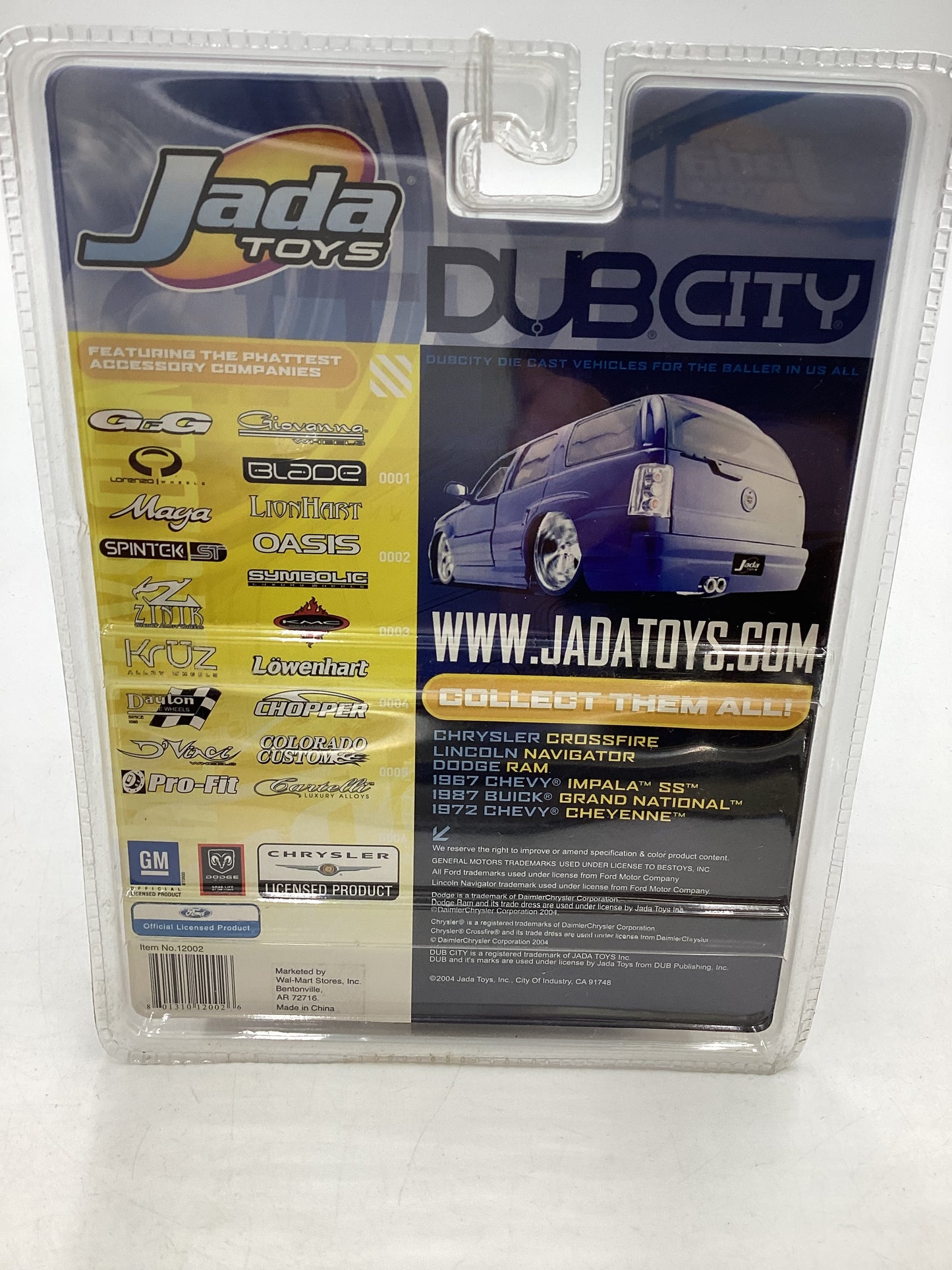 Jada Toys Dub City #061 Lincoln Navigator Black 215C