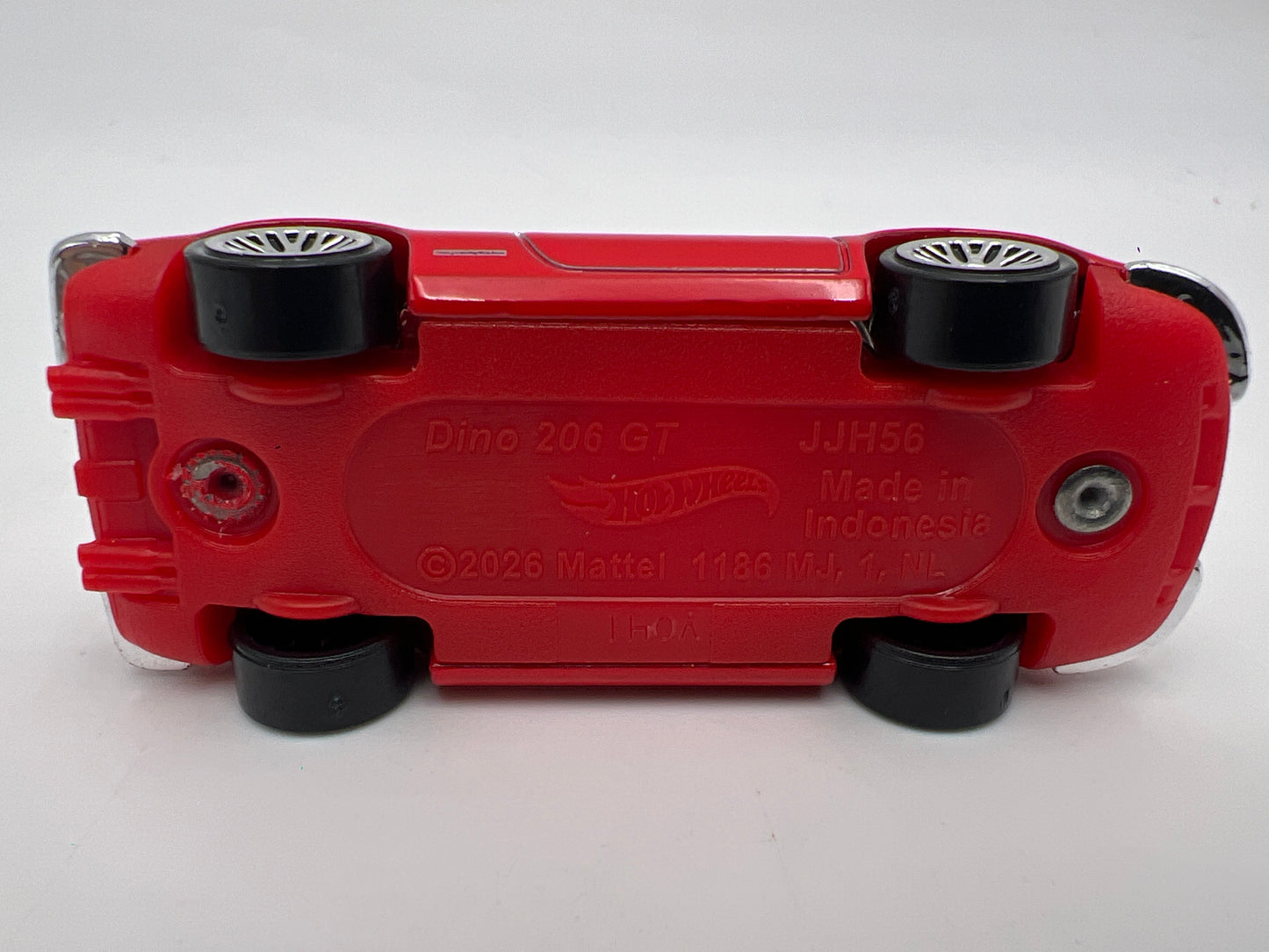 2026 Hot Wheels 1/64 Ferrari 5 Pack Exclusive Ferrari Dino 206 GT Red Loose