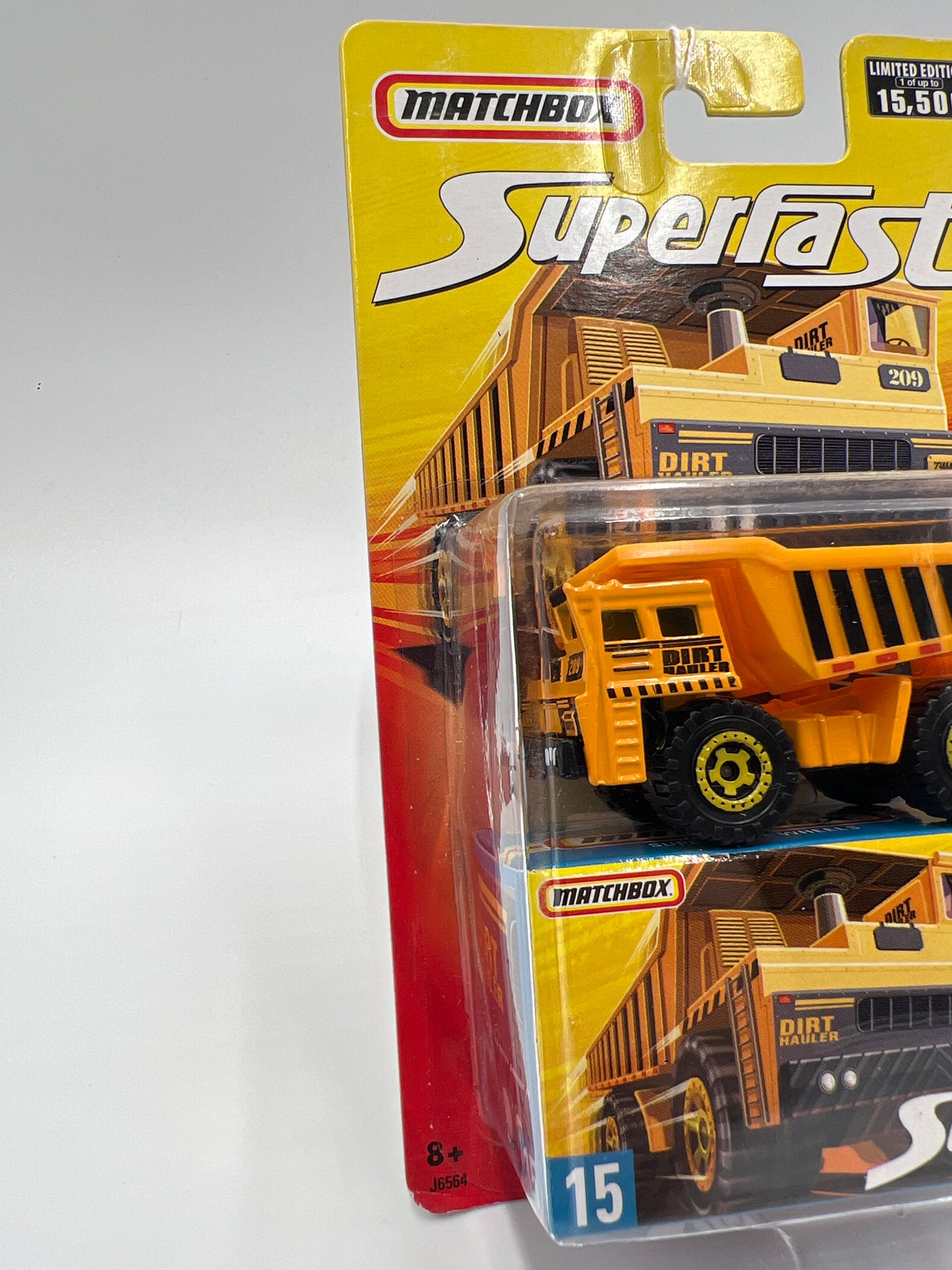 Matchbox Superfast #15 Dirt Hauler Orange 169O