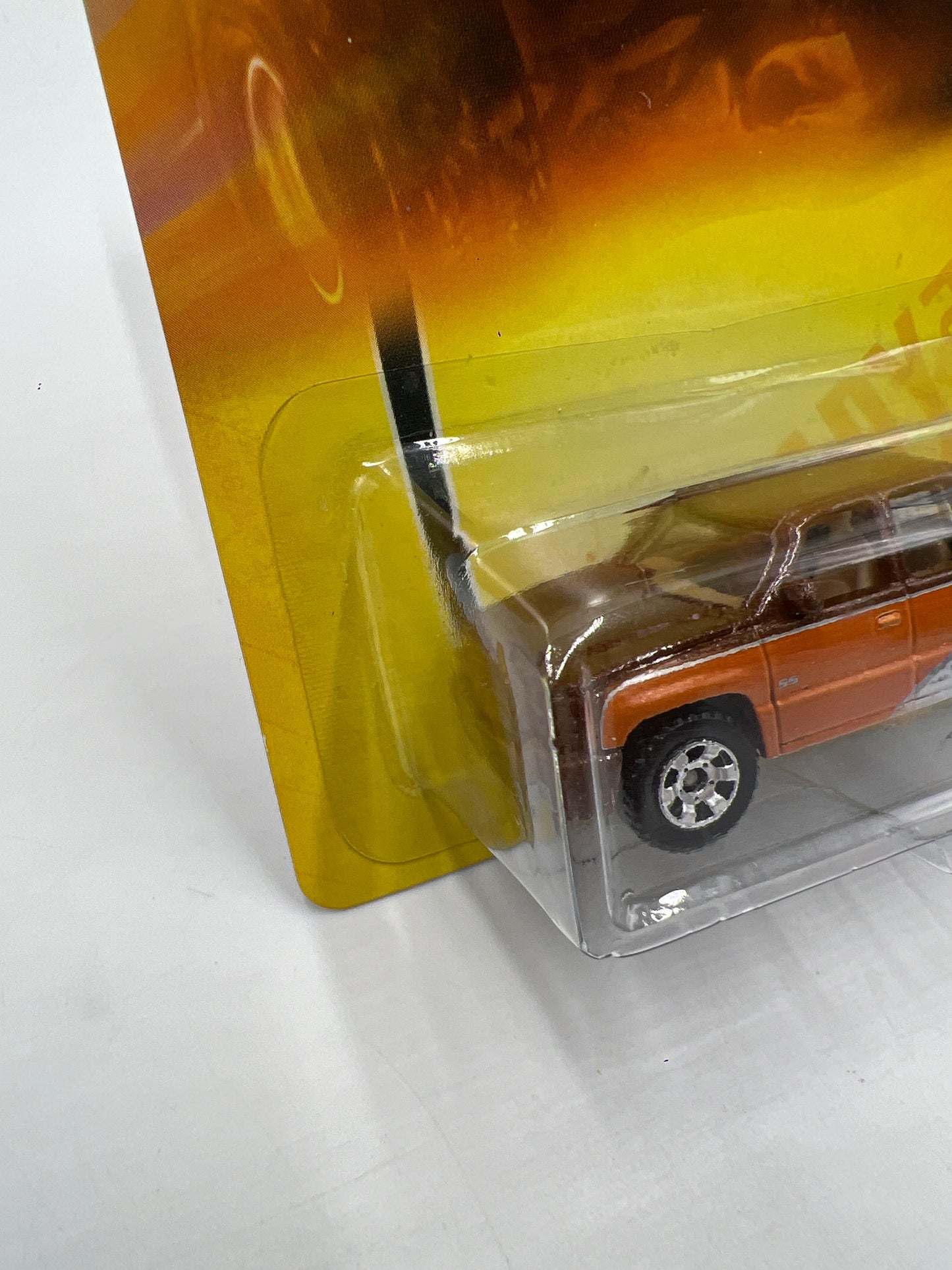 Matchbox Outdoor Adventure #87 Chevy Silverado Orange/Brown 209D