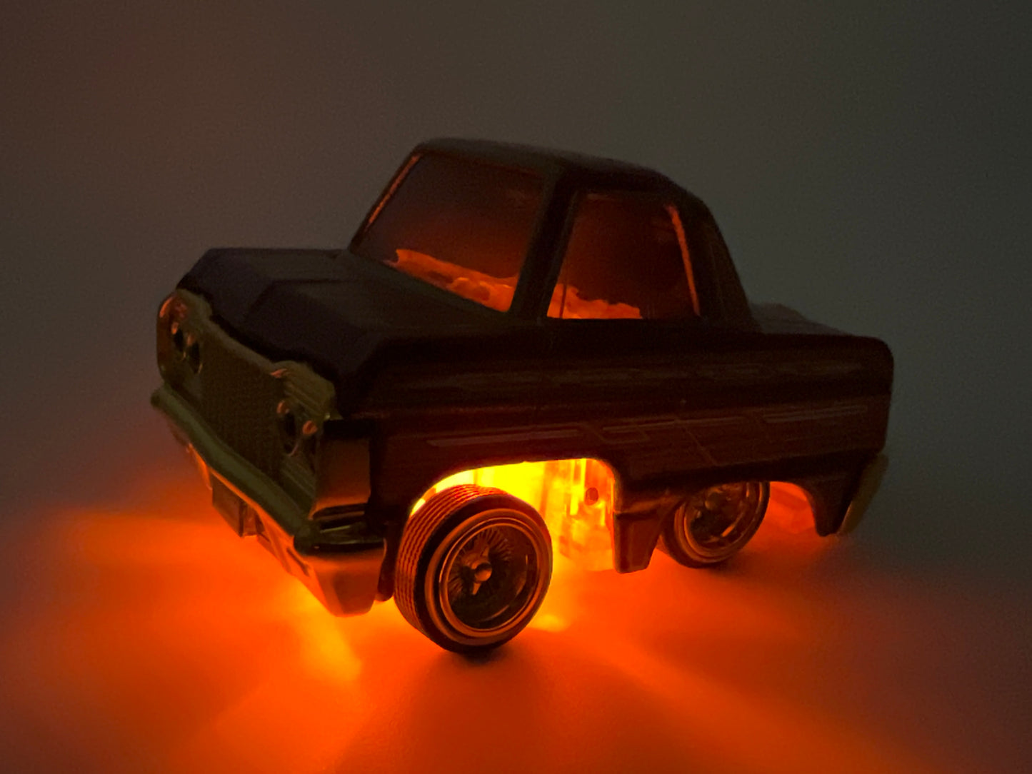 MGA Car Tuned Series 1 Show Glow Lowriders #8 64 Chevy Impala Red