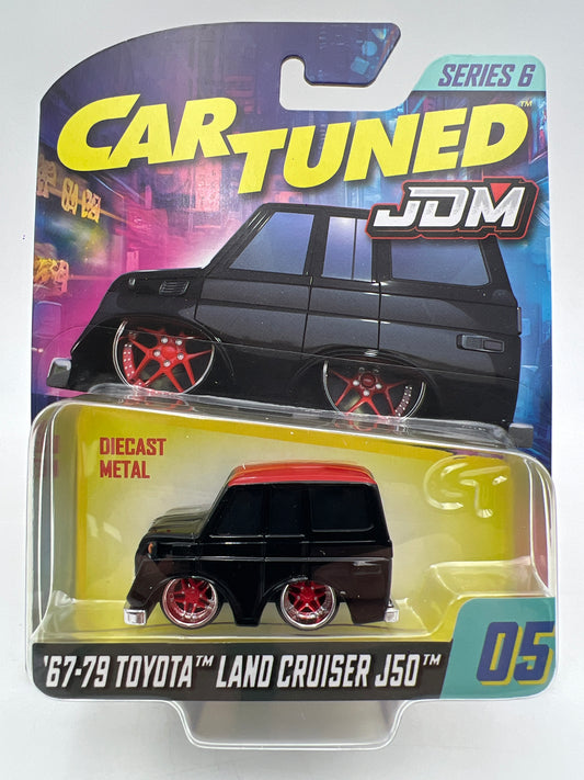 MGA Car Tuned JDM Series 6 #5 67-79 Toyota Land Cruiser J50 Black