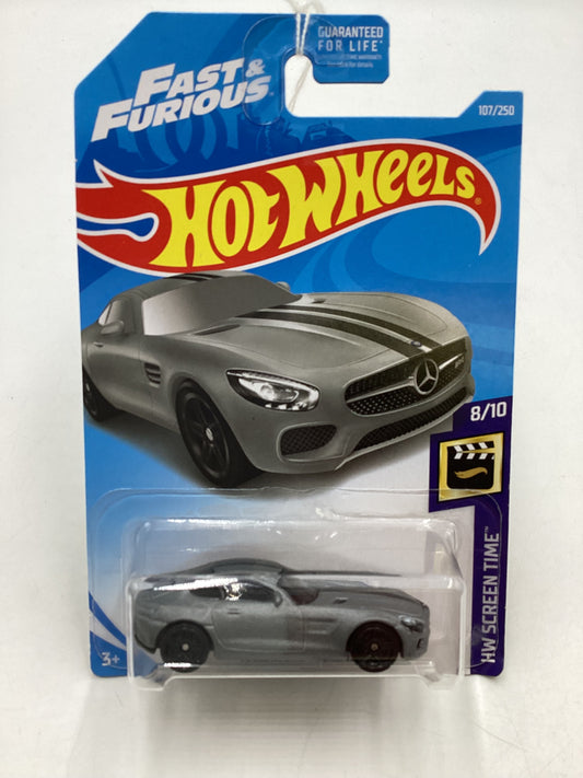 2019 Hot wheels #107 Fast and furious 15 Mercedes-AMG GT see description 70E