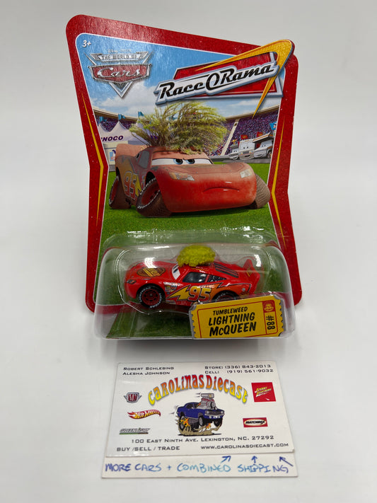 Disney Pixar The World Of Cars Race O Rama #88 Tumbleweed Lightning McQueen
