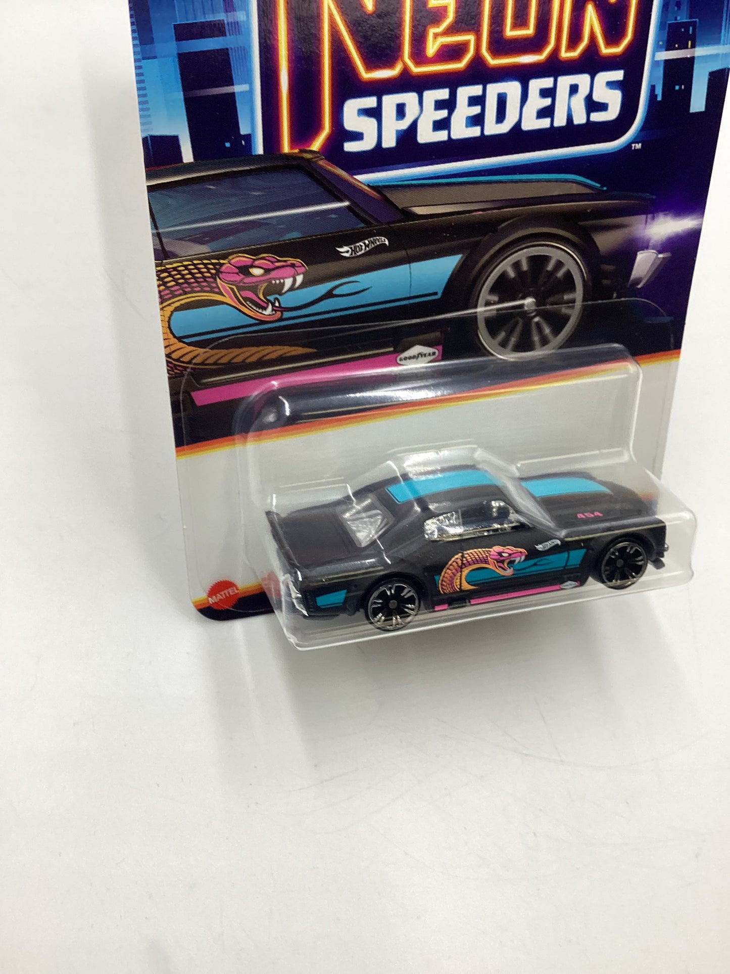 2025 Hot Wheels Neon Speeders #6 70 Chevy Chevelle Black